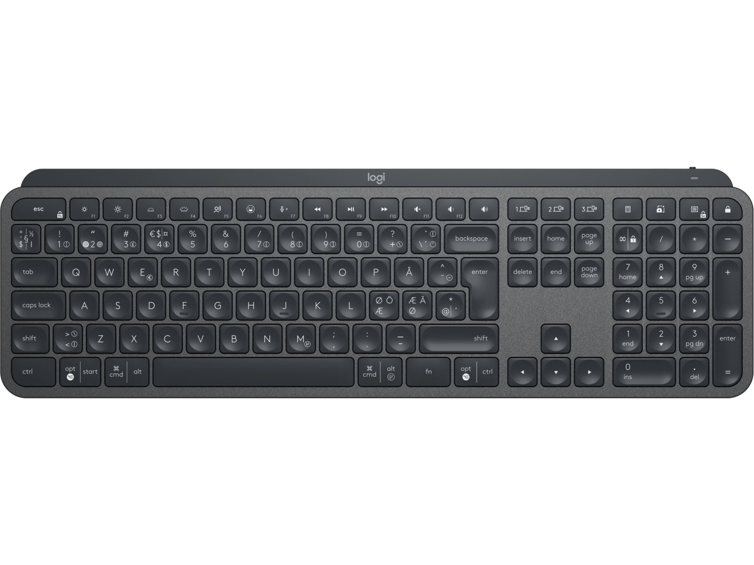 Logitech MX KEYS FOR BUSINESS - GRAPHITE Tastatur
