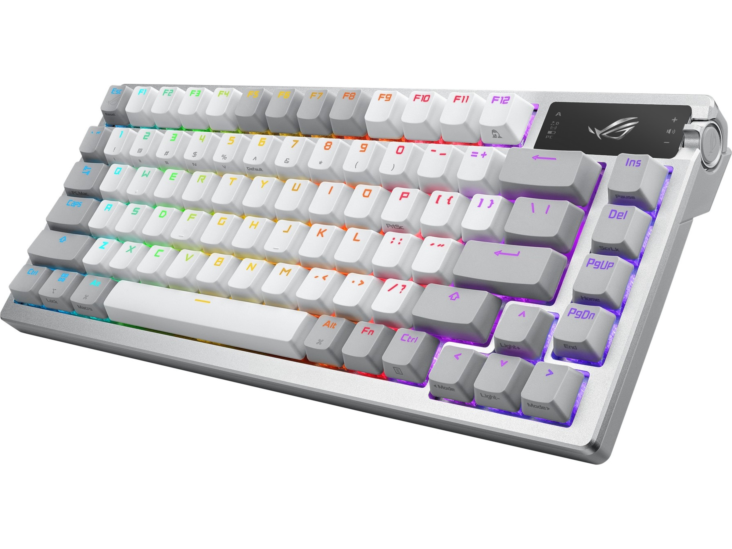 ASUS ROG Azoth Trådløs DIY Gamingtastatur (hvit) Gamingtastatur