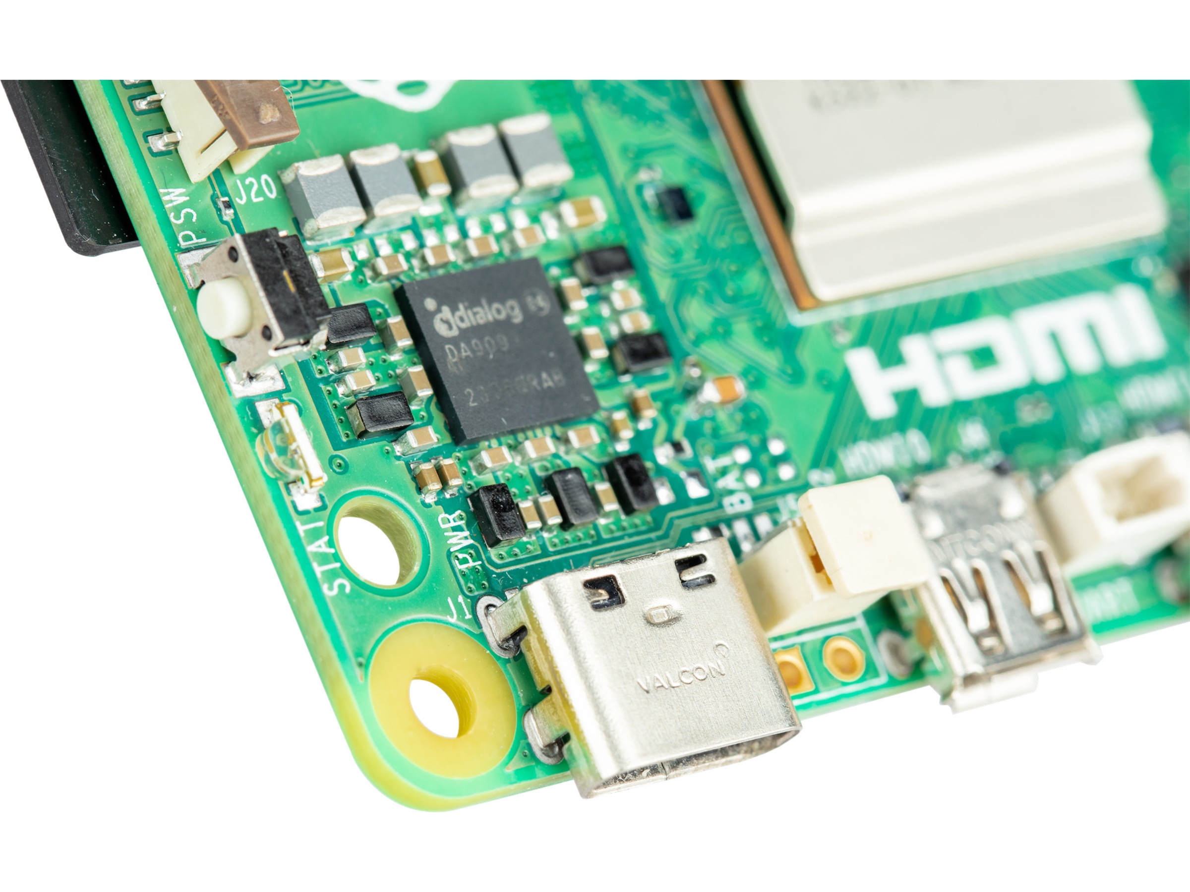 Raspberry Pi 5 Model B, 4GB RAM Integrert CPU