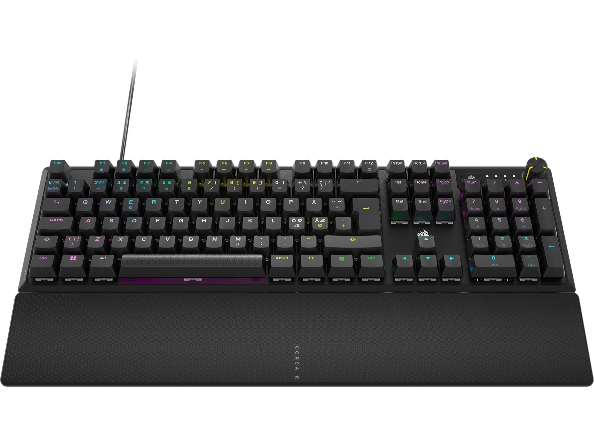 Corsair K70 Core RGB gamingtastatur (sort) Gamingtastatur
