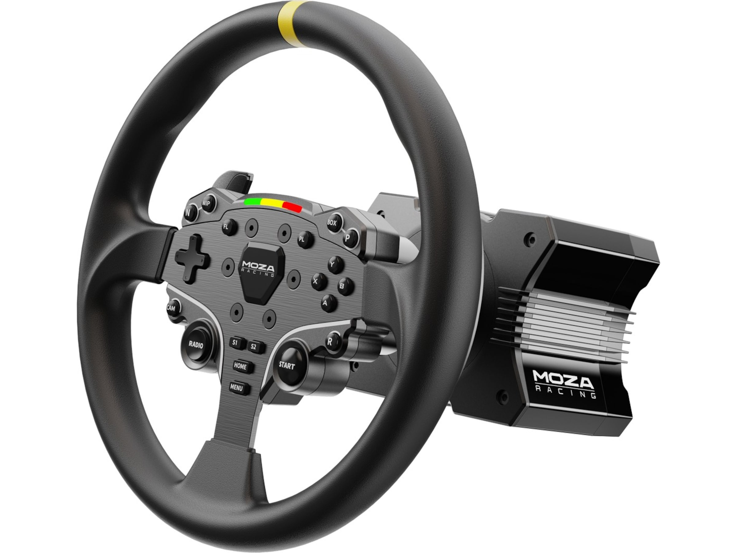 Moza Racing 12-inch Round Wheel Mod for ES Ratt & pedaler