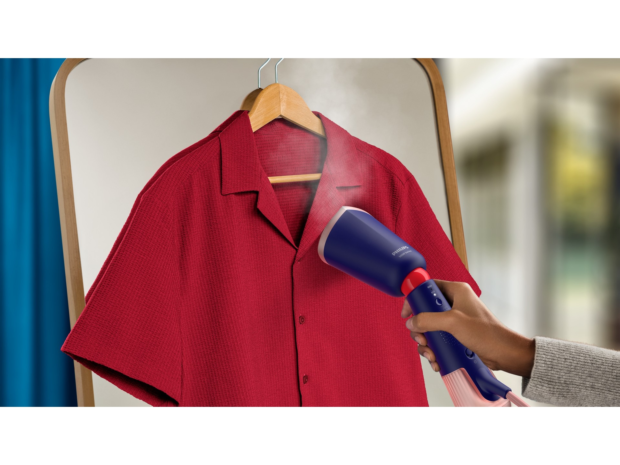 Philips 5000 Series STH5030/20 Håndholdt tøydamper (blå) Steamer