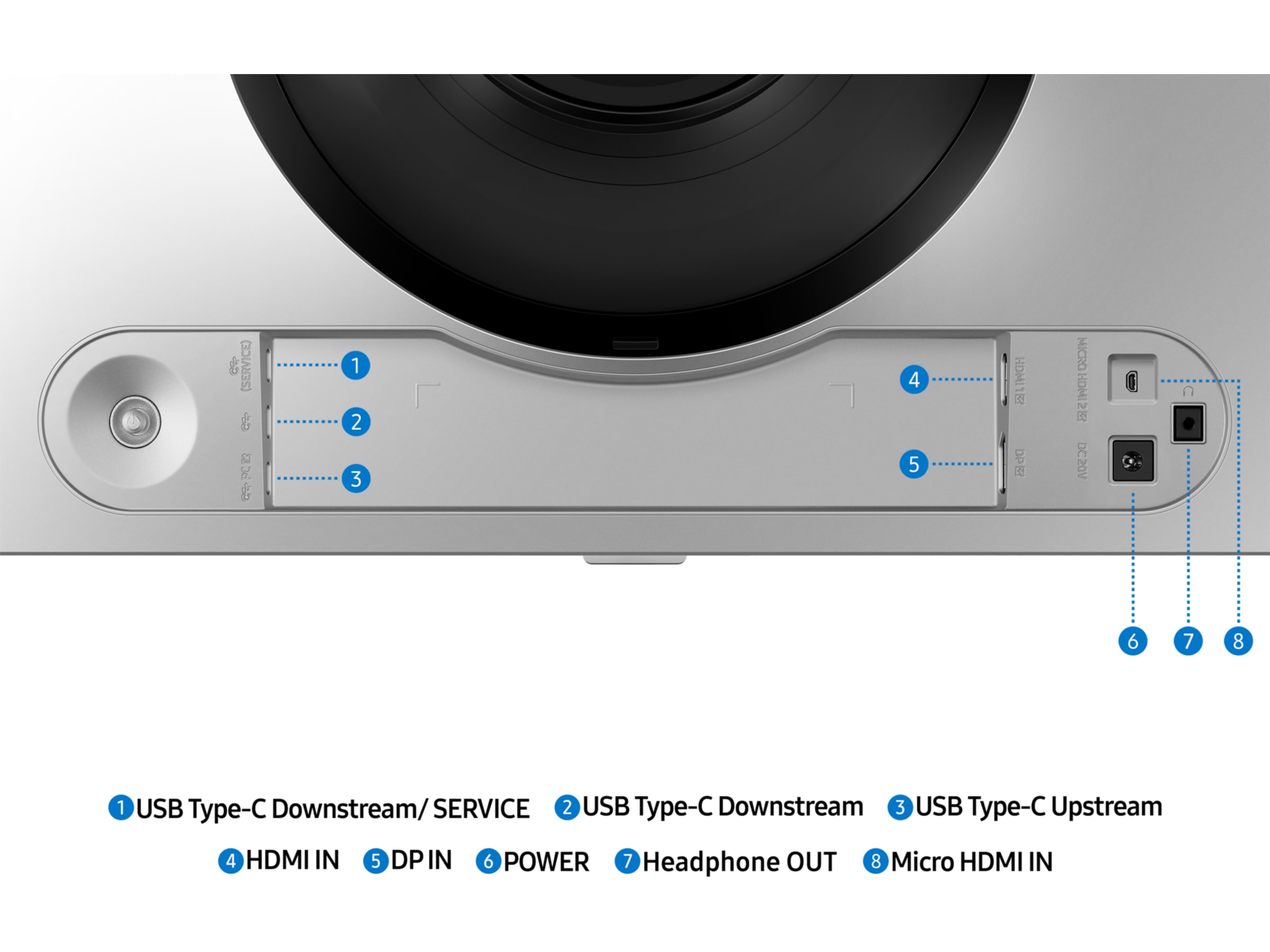 Samsung 49" Odyssey G9 curved gamingskjerm 49DG912 Skjermer