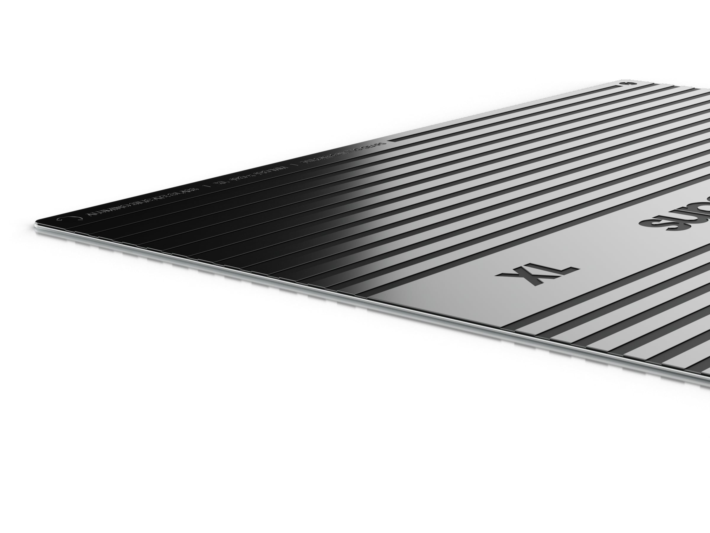 Pulsar Superglide Glass Musematte XL (hvit) Gamingmusematte