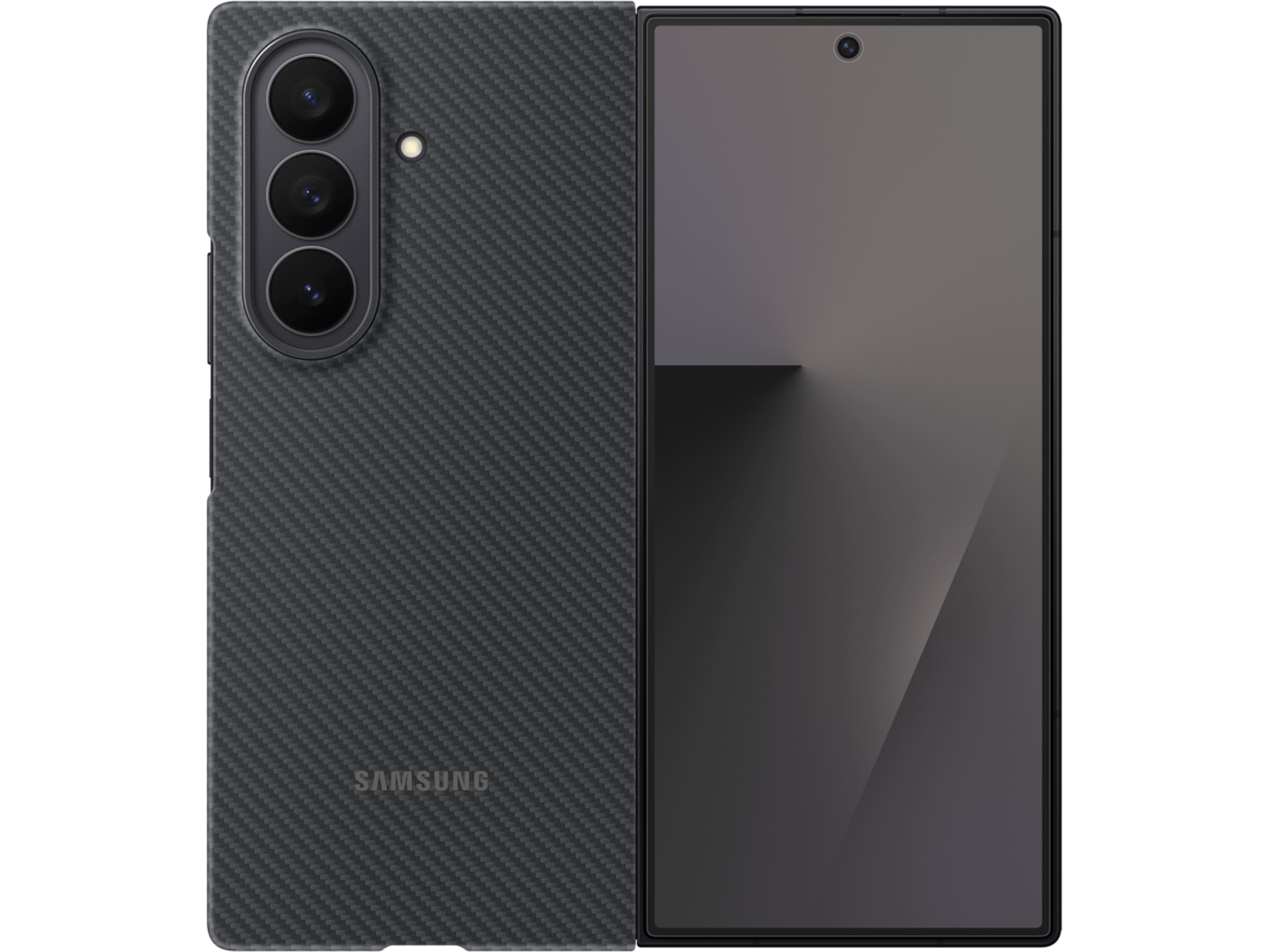 Samsung Galaxy Z Fold7 Carbon Shield Case (black) Deksel til mobiltelefon