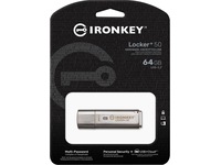 Kingston IronKey Locker+ 50 64GB Minnepenn / USB