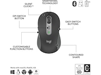 Logitech Signature Slim Combo MK950 for Business (graphite) Mus & tastatur -kombipakker