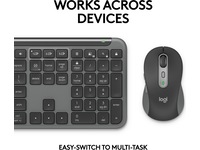 Logitech Signature Slim Combo MK950 for Business (graphite) Mus & tastatur -kombipakker
