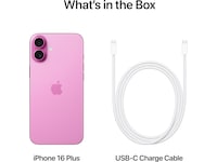 iPhone 16 Plus 256GB (rosa) Mobiltelefoner