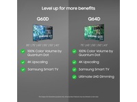 Samsung 55" Q60D QLED 4K TV TQ55Q60D -B-Grade Demo TV/projektor