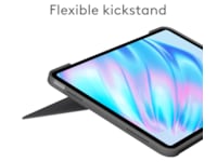 Logitech iPad Air 11" Combo Touch tastaturdeksel (oxford grey) -B-Grade Demo annet i PC & nettbrett