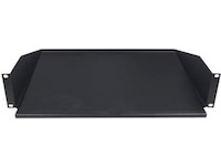 TOTEN 19" Fast hylle 2U, 367mm dybde Rackskap - Tilbehør