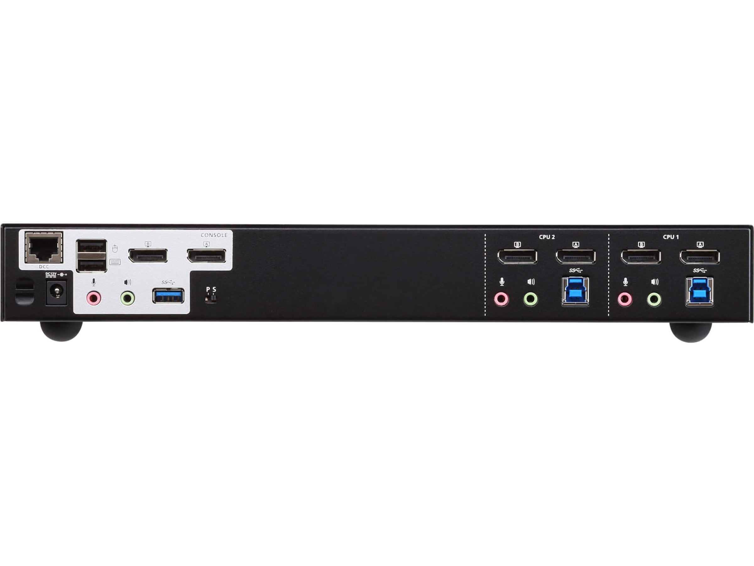 Aten KVM 2-PC 1-Bruker CS1942DP Dockingstasjon & USB-HUB