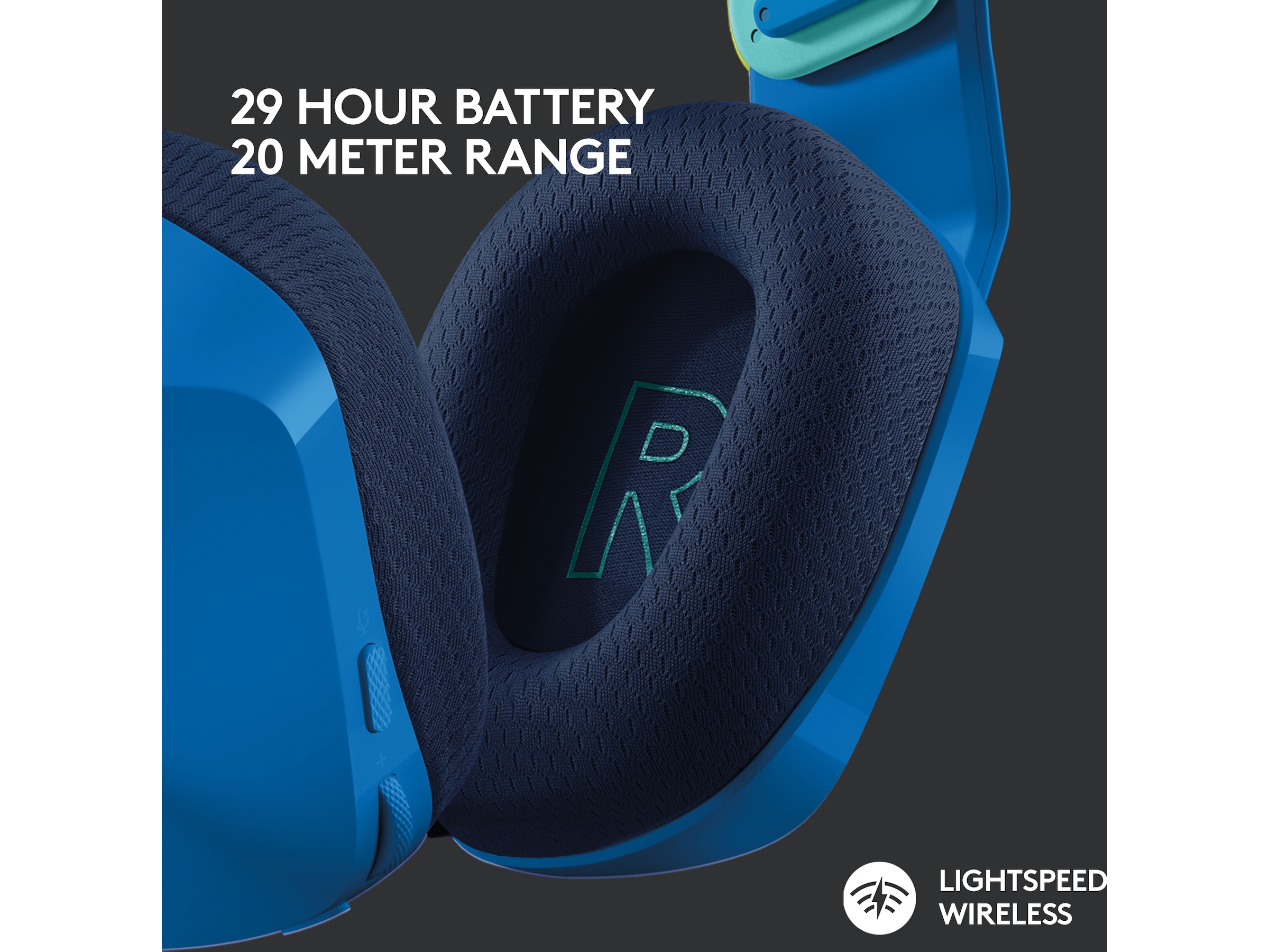 Logitech G733 LIGHTSPEED Trådløst Gaming Headset (blå) Gaming headset