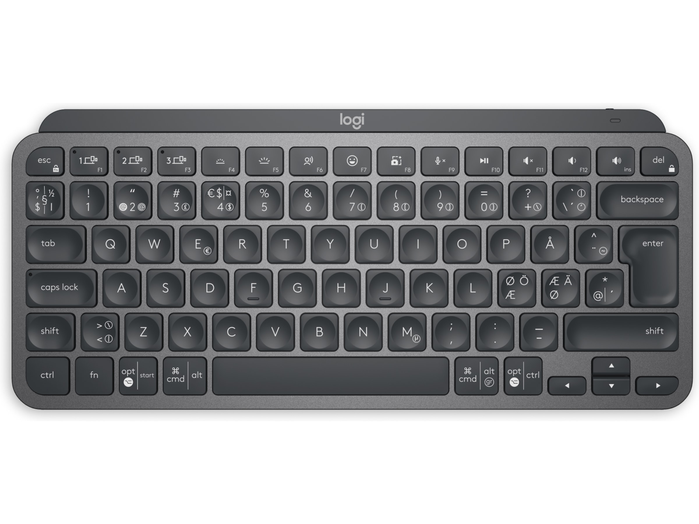 Logitech MX Keys Mini - GRAPHITE Tastatur