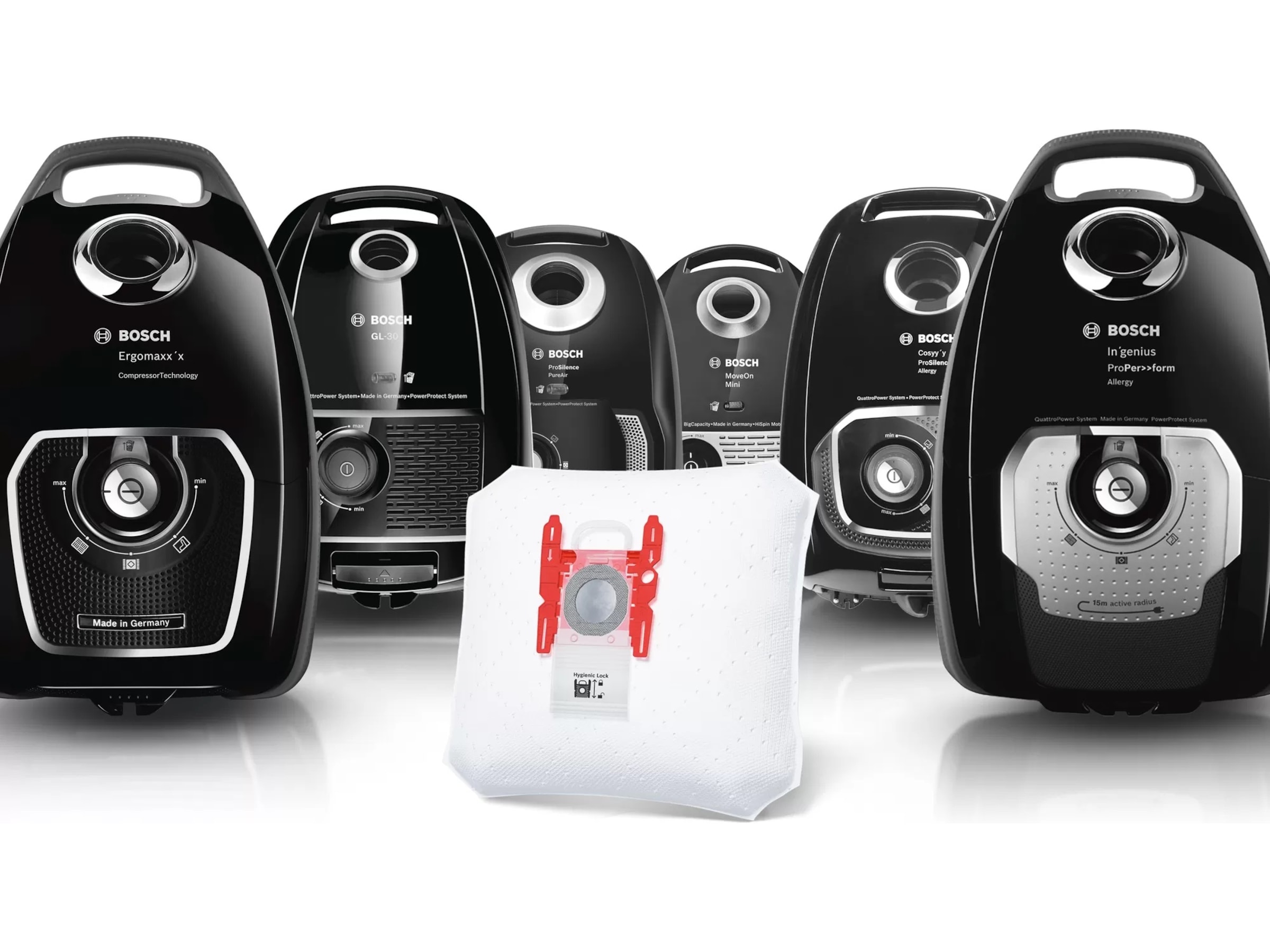 Bosch BBZ41FGALL Støvsuger støvpose, PowerProtect Type G ALL Tilbehør til støvsugere & rengjøring