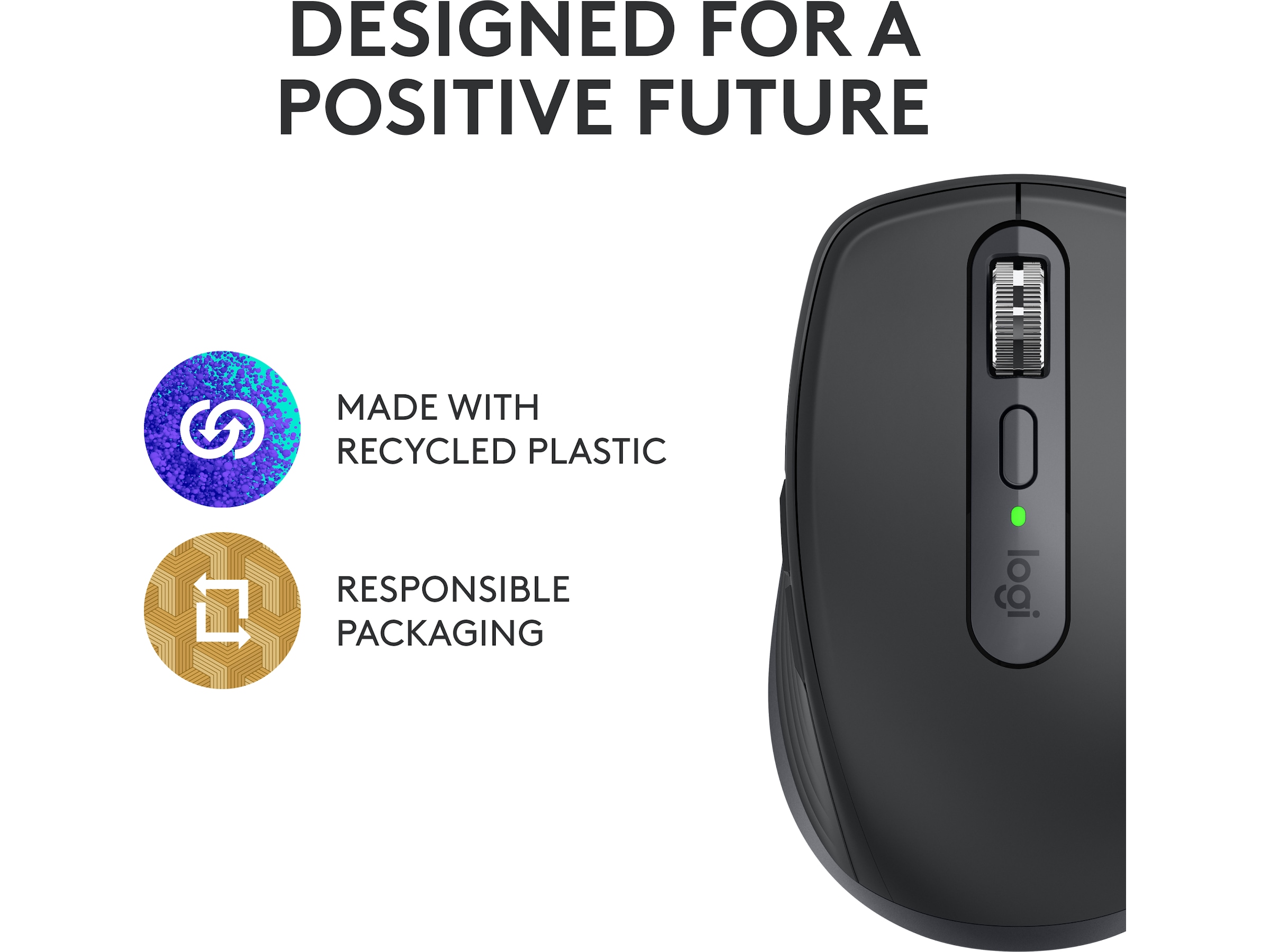 Logitech MX Anywhere 3S trådløs mus (graphite) Mus