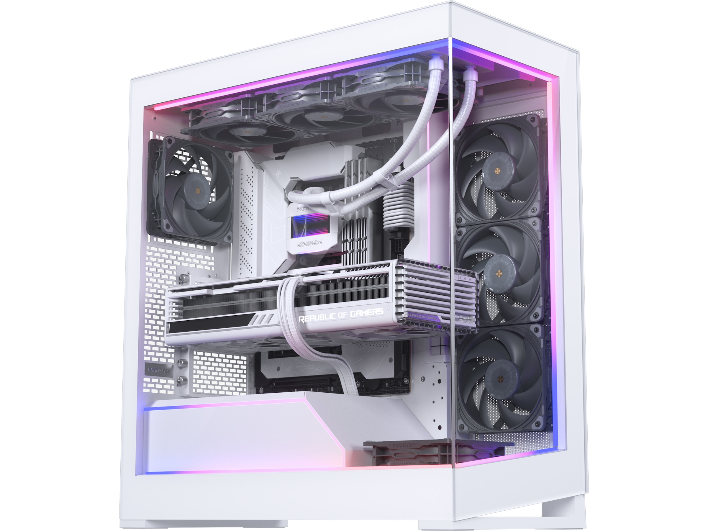 Phanteks NV5 Premium DRGB Kit (hvit) Lys