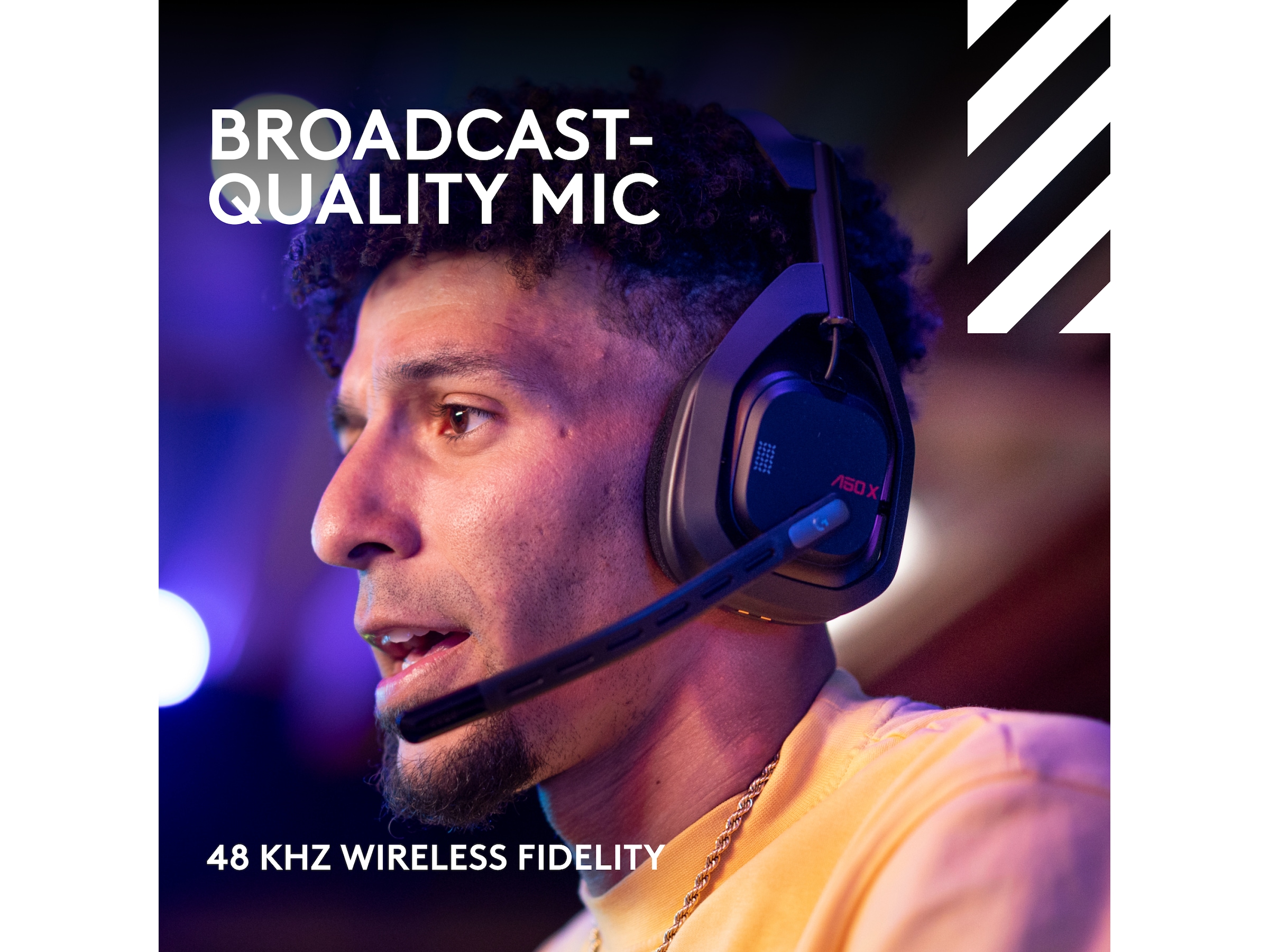 Astro A50 X LIGHTSPEED Trådløst Gaming headset + ladestasjon (sort) Gaming headset