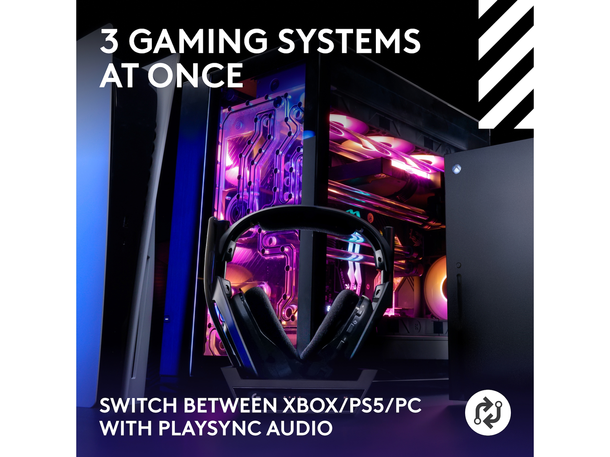 Logitech Astro A50 Lightspeed Trådløst Gamingheadset (sort) Gaming headset