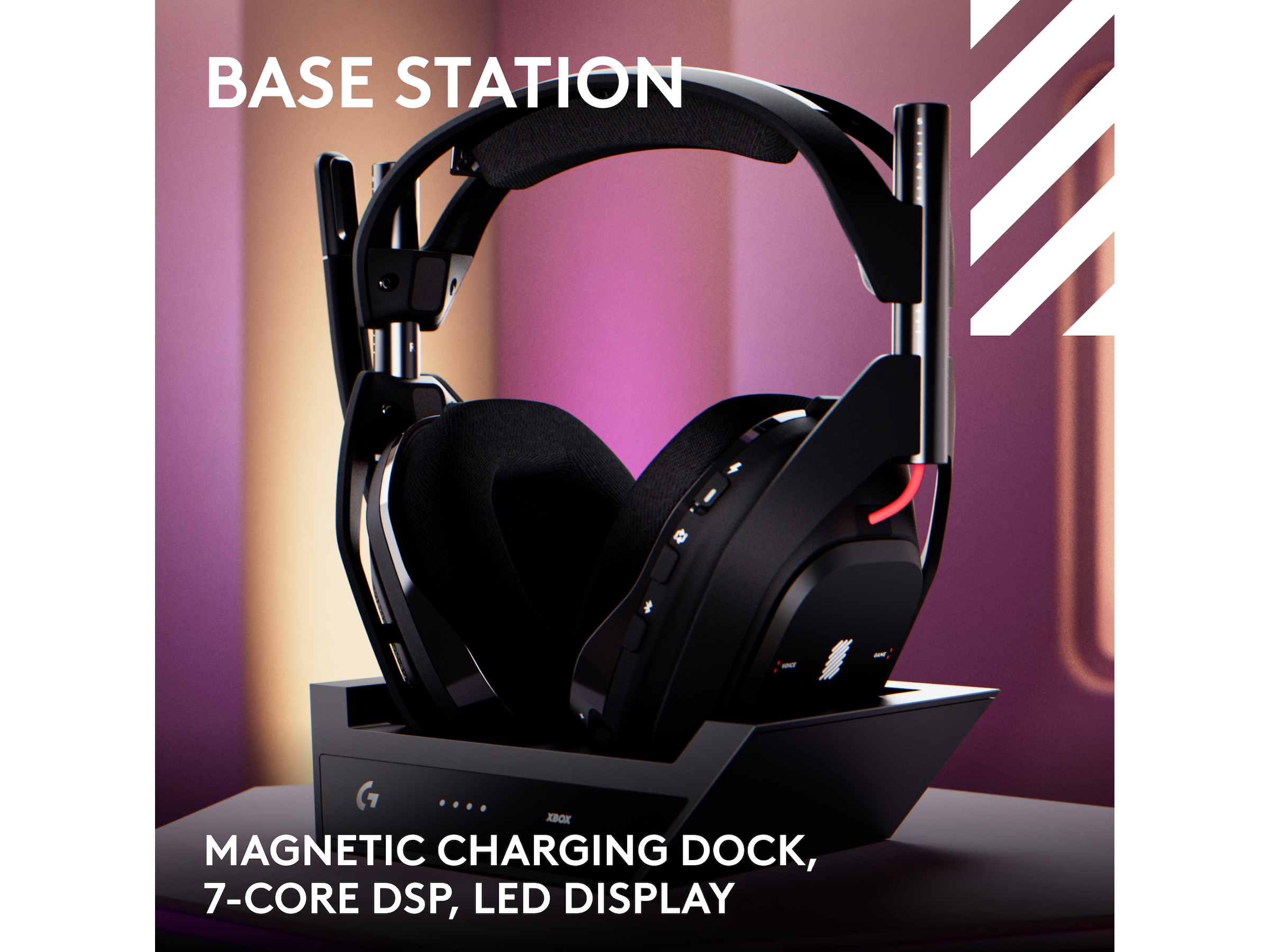 Logitech Astro A50 Lightspeed Trådløst Gamingheadset (sort) Gaming headset