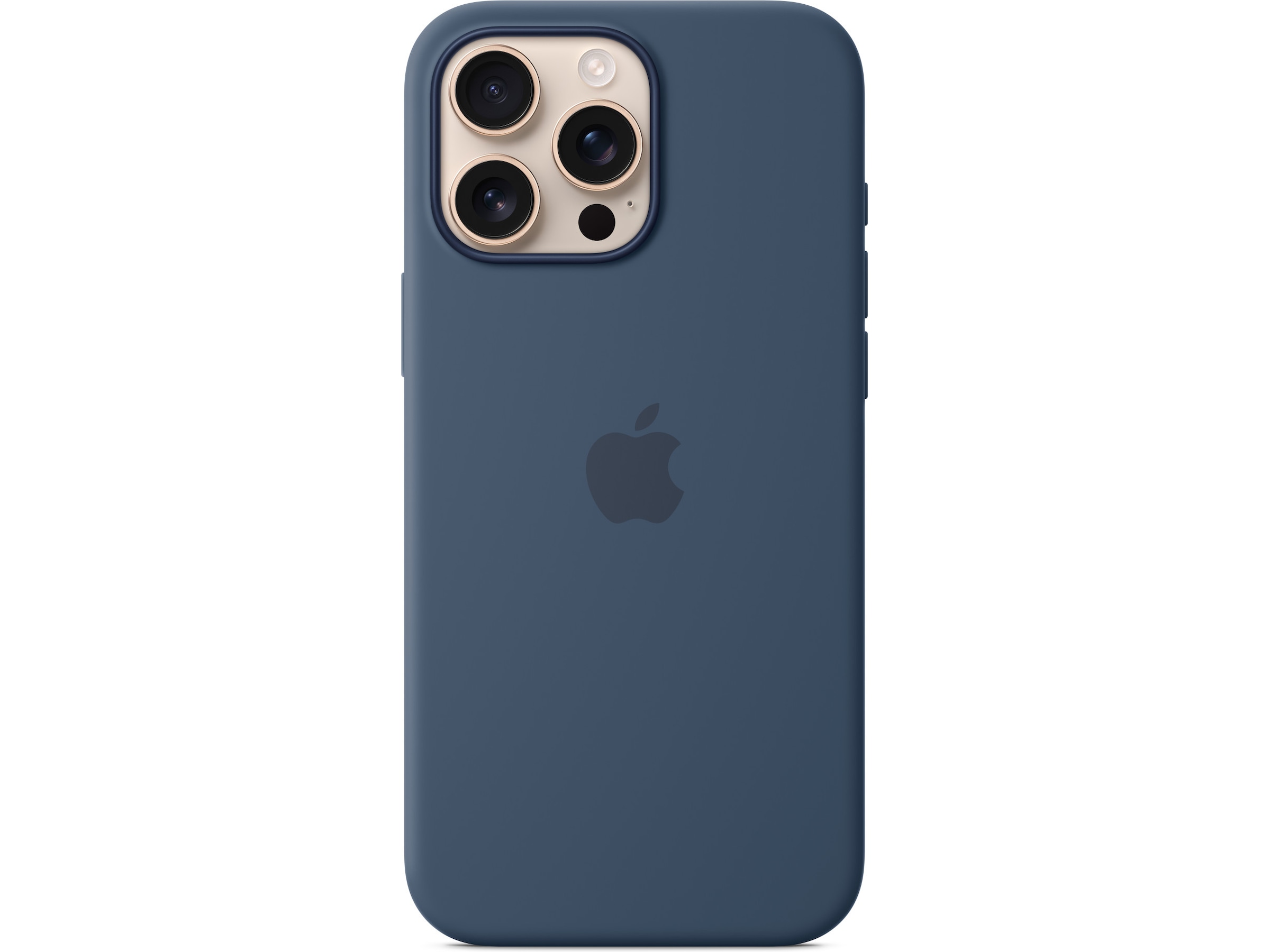Apple iPhone 16 Pro Max Silikondeksel (denim) Deksel til mobiltelefon