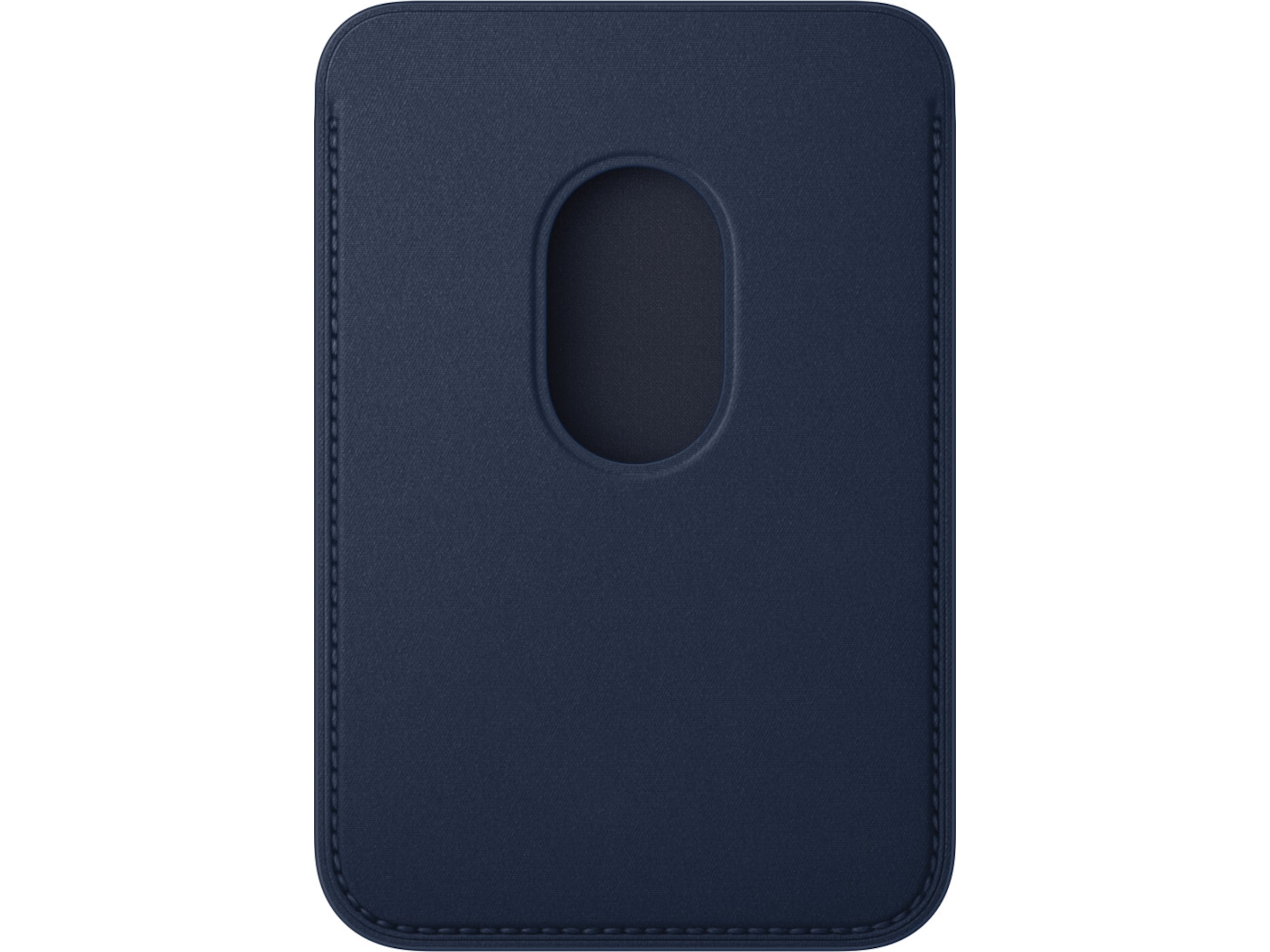 Apple FineWoven-lommebok (dypblå) Deksel til mobiltelefon