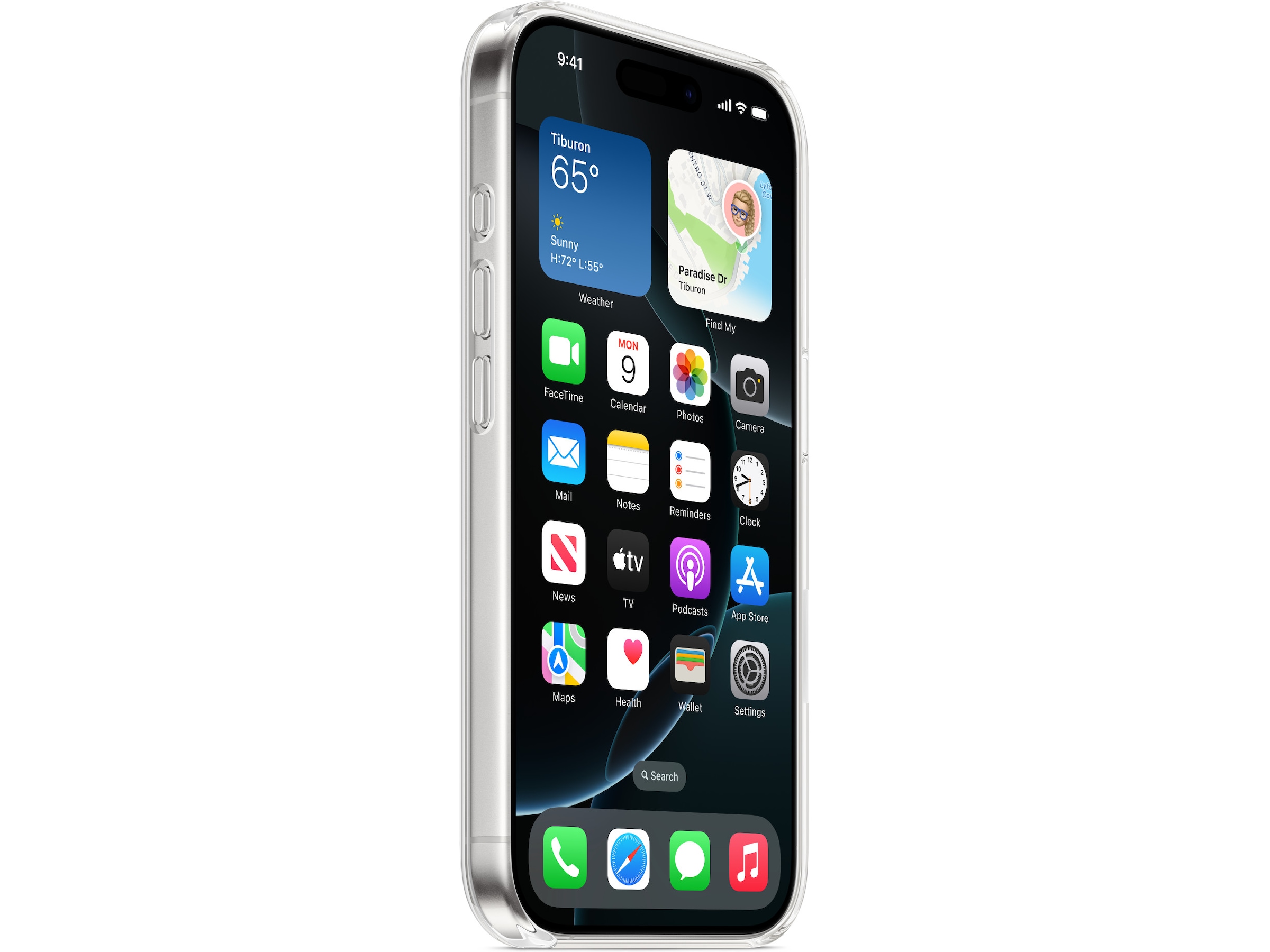 Apple iPhone 16 Pro Klart Deksel (gjennomsiktig) Deksel til mobiltelefon