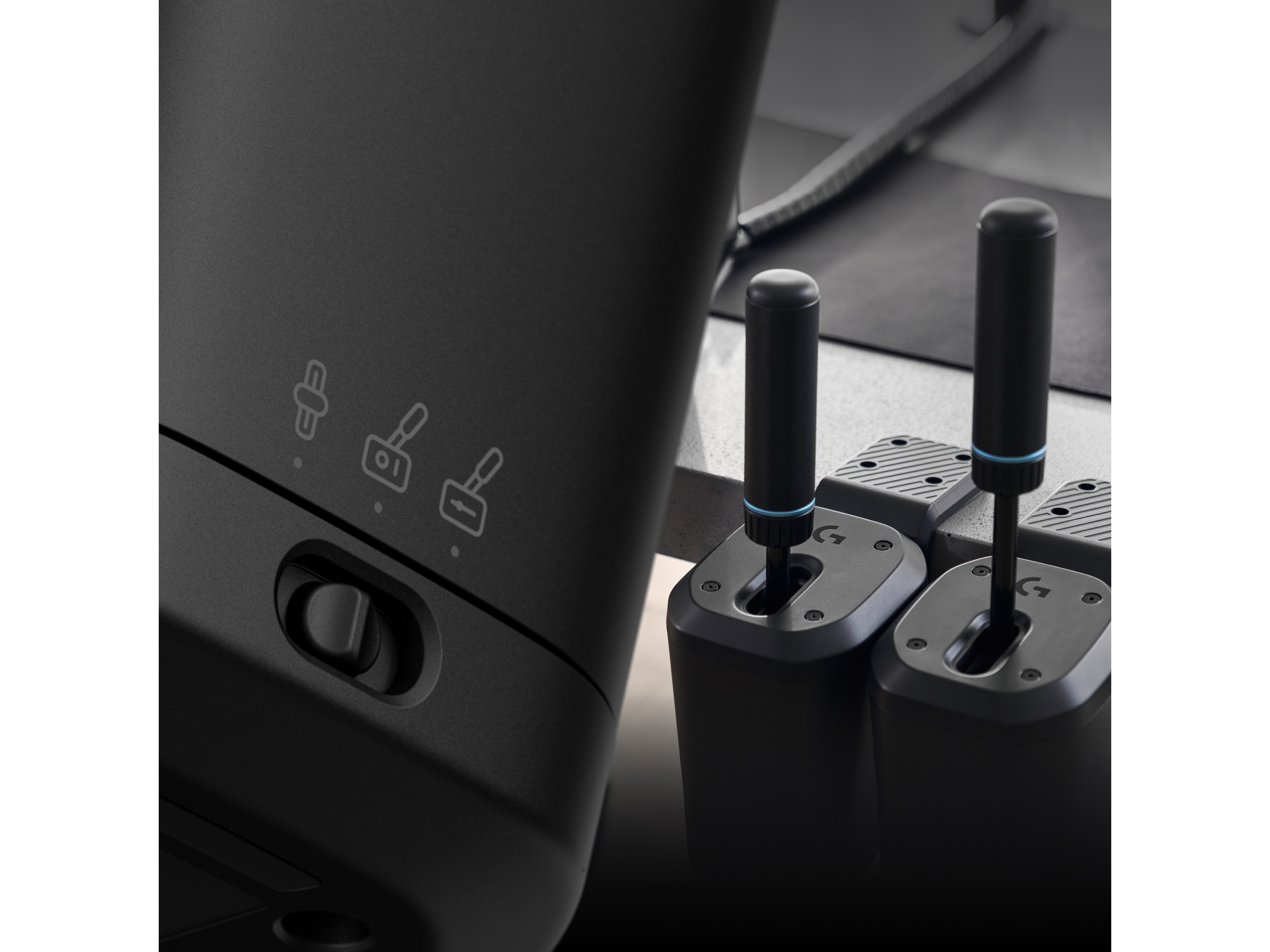 Logitech RS Shifter & Handbrake Ratt & pedaler