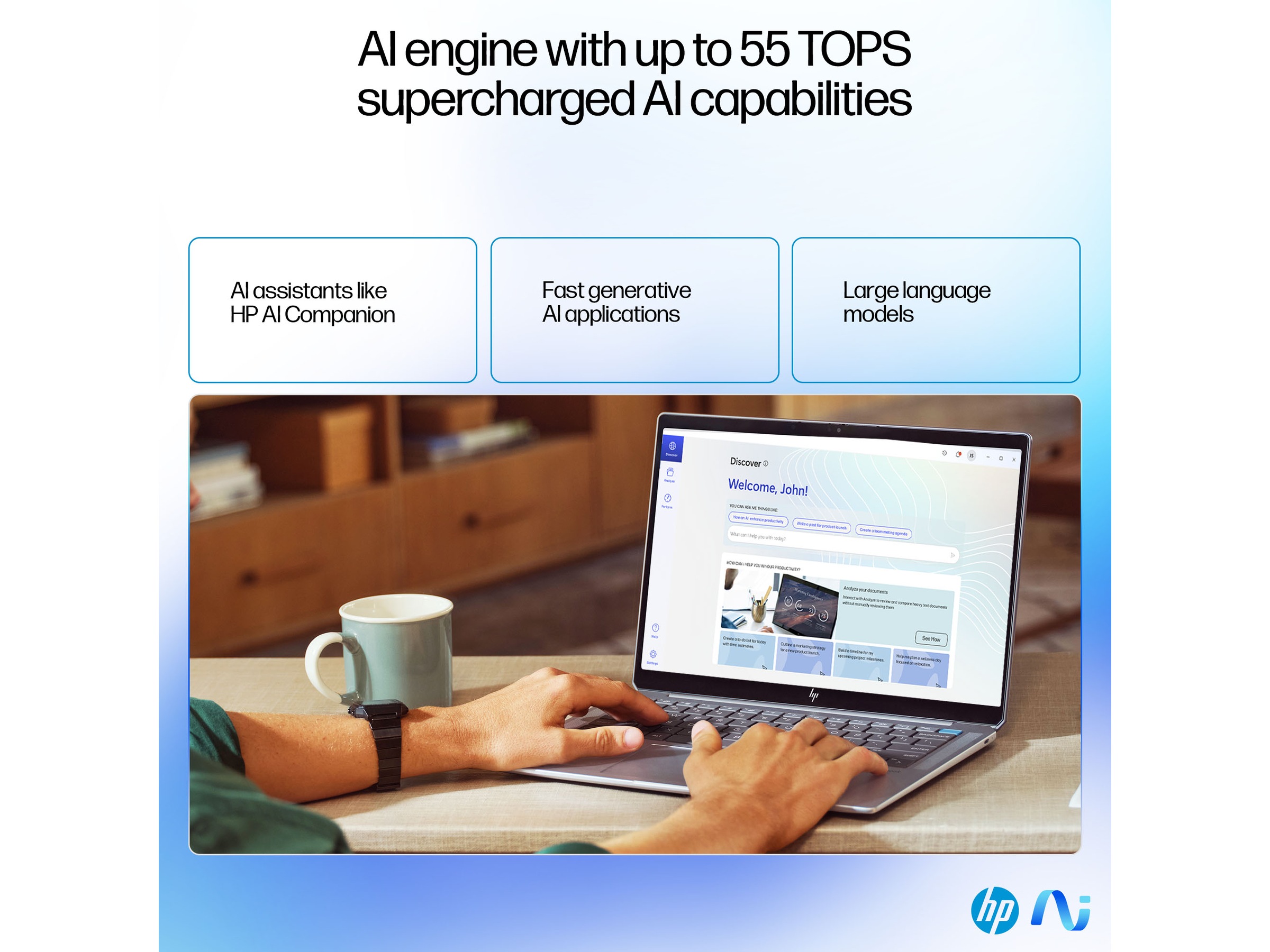 HP OmniBook Ultra Laptop 14-fd0031no 14" 2.2K Touch PC - Bærbar / laptop