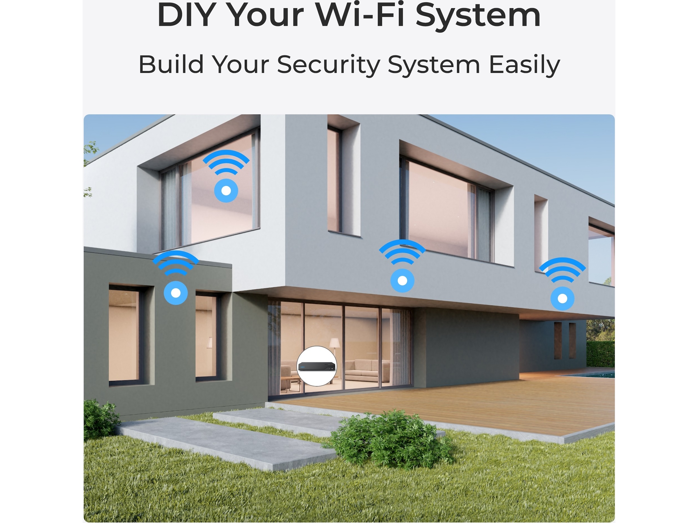 Reolink W320 WiFi Utendørs overvåkningskamera -B-Grade Demo hjem & fritid