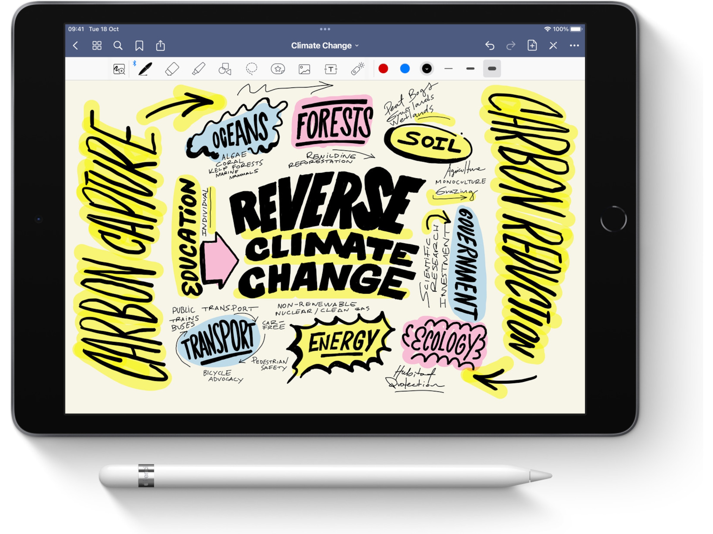 Apple Pencil (1st Generation) Tastatur og stylus