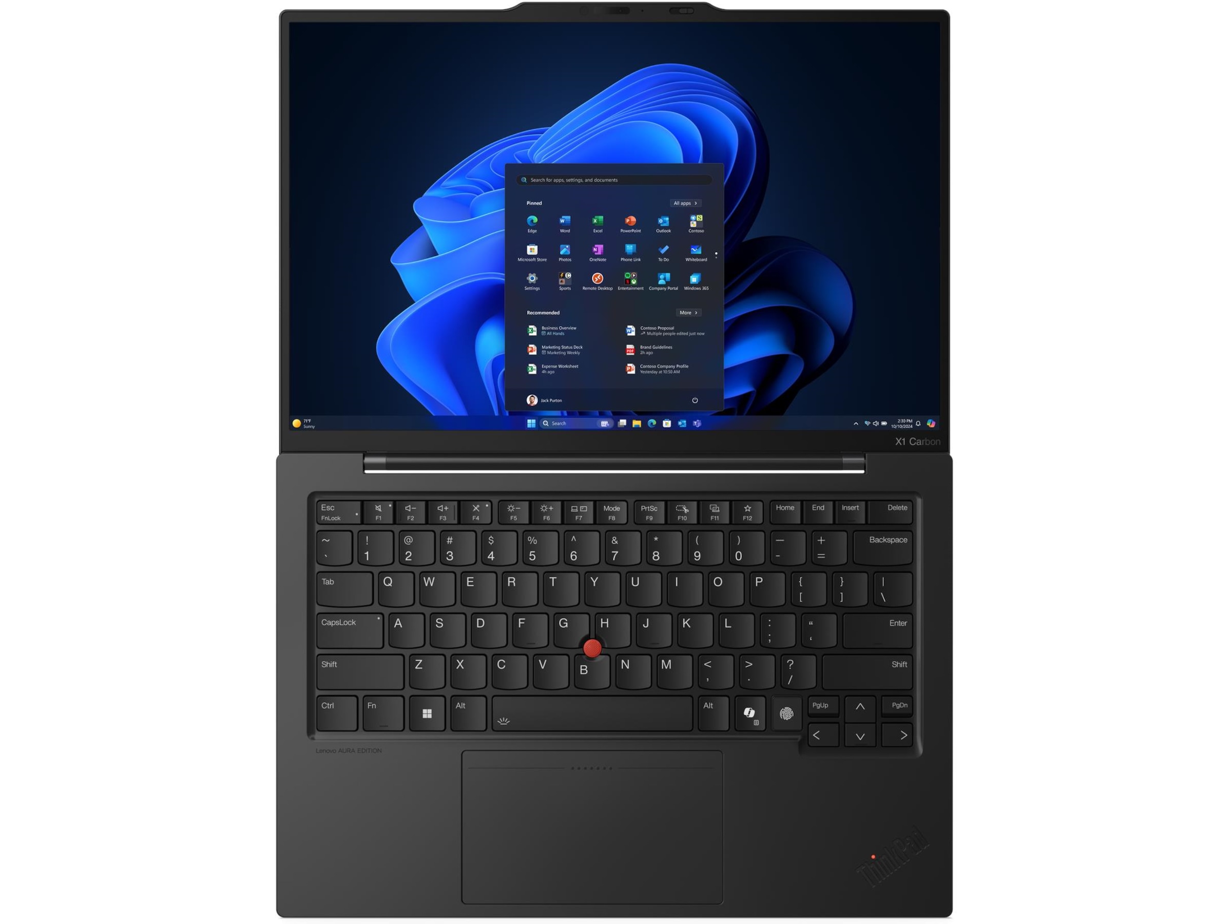 Lenovo ThinkPad X1 Carbon G13 14" WUXGA AURA PC - Bærbar / laptop