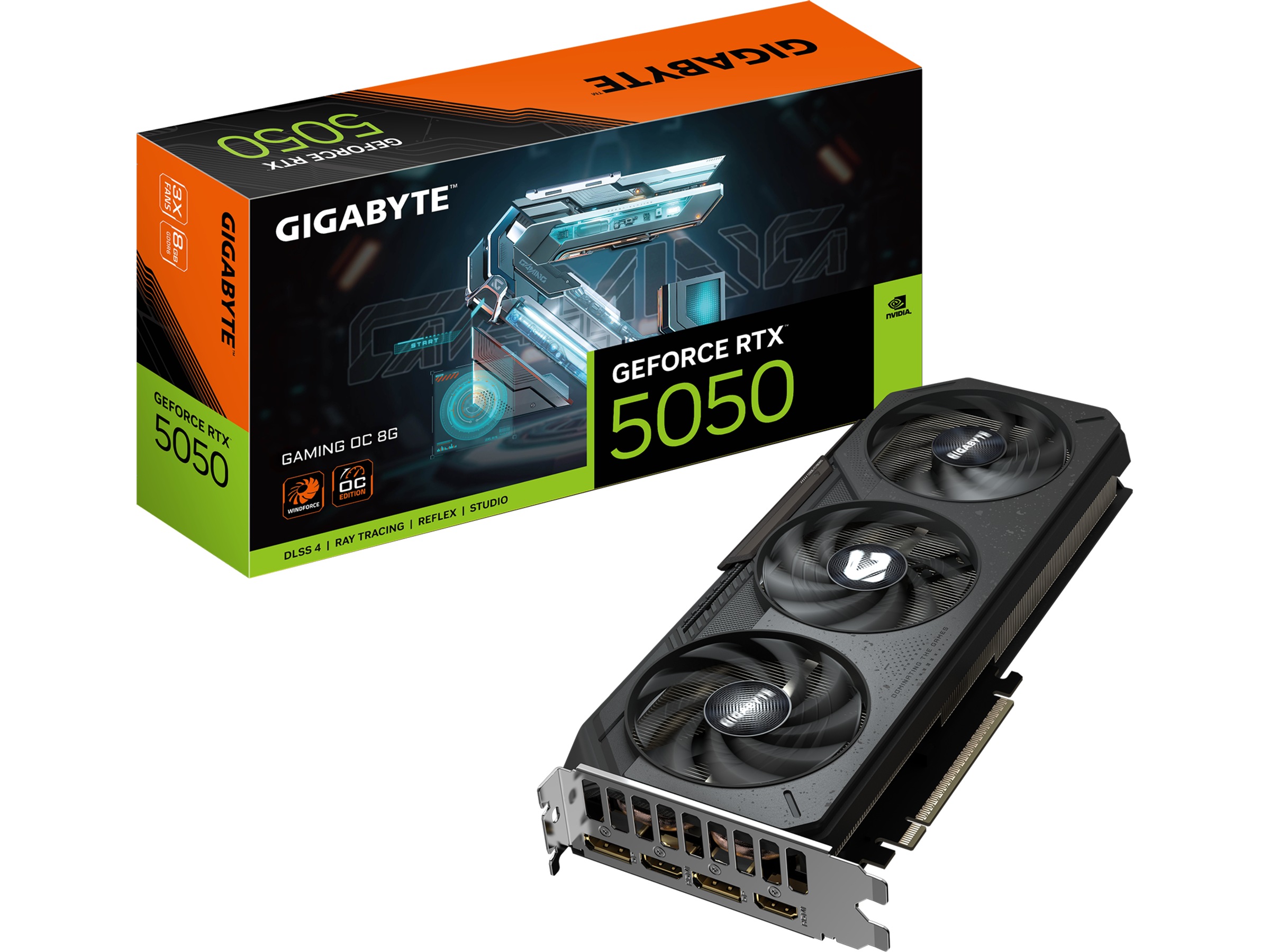 Gigabyte GeForce RTX 5050 GAMING OC Skjermkort