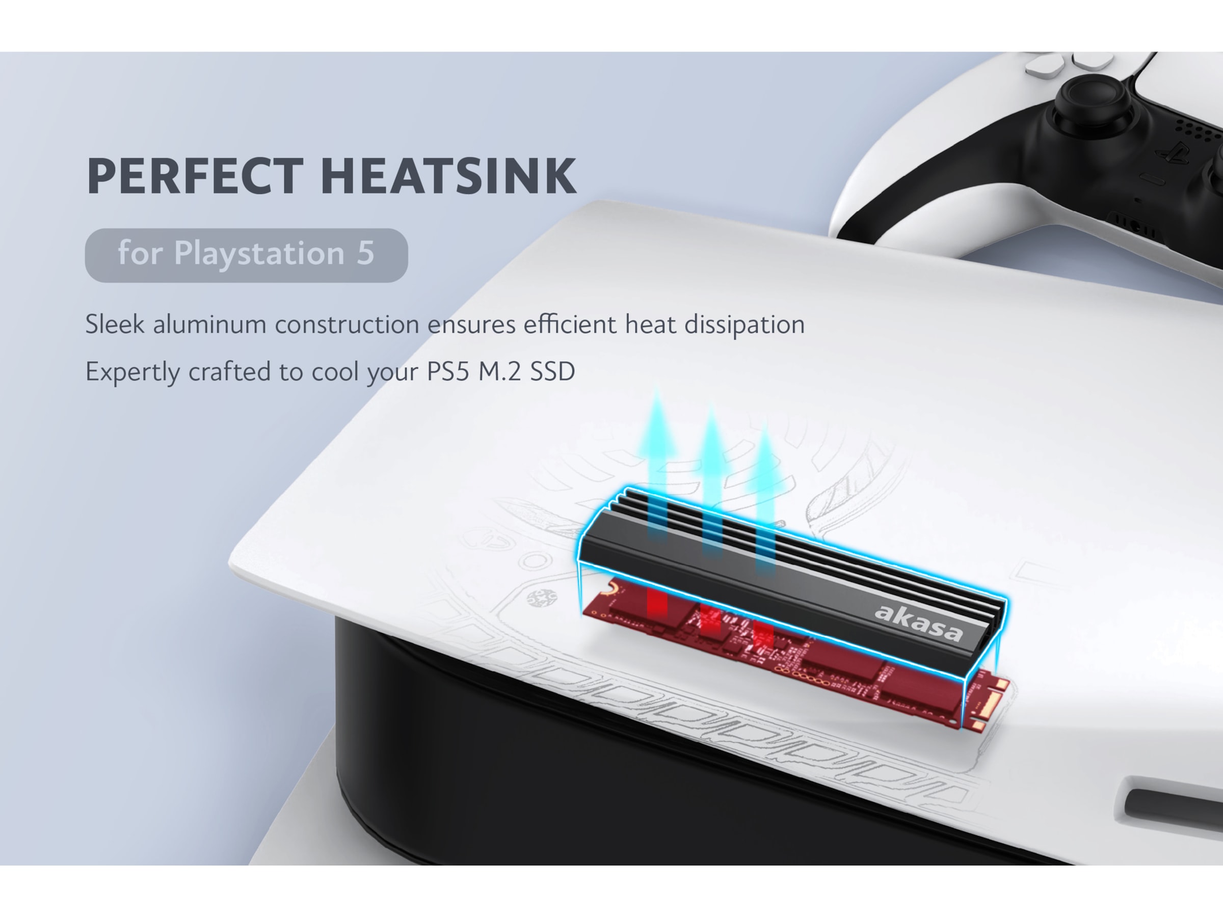 Akasa M.2 SSD Heatsink Tilbehør