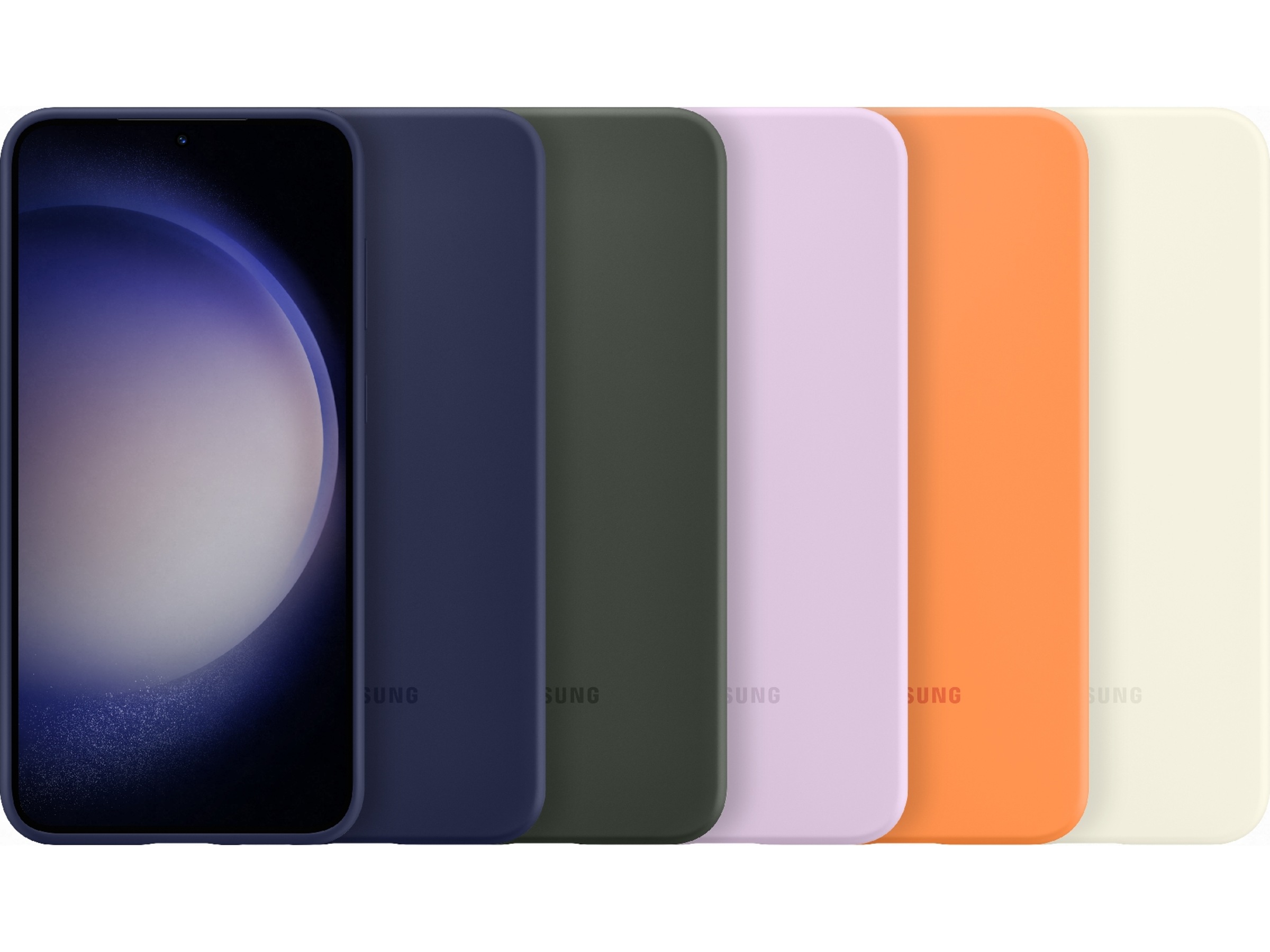 Samsung Galaxy S23+ Silikondeksel (lavendel) Deksel til mobiltelefon