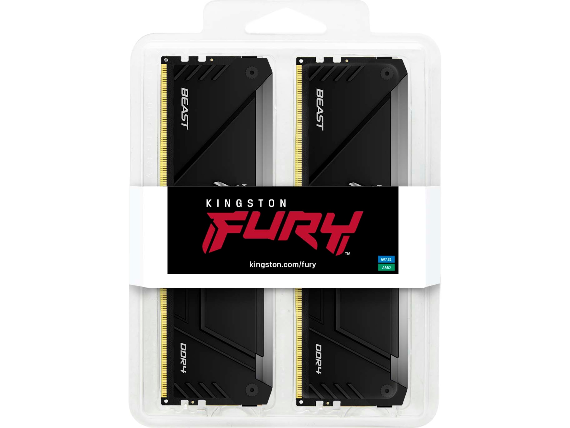 Kingston FURY Beast RGB DDR4 3200MHz 16GB Minnebrikker