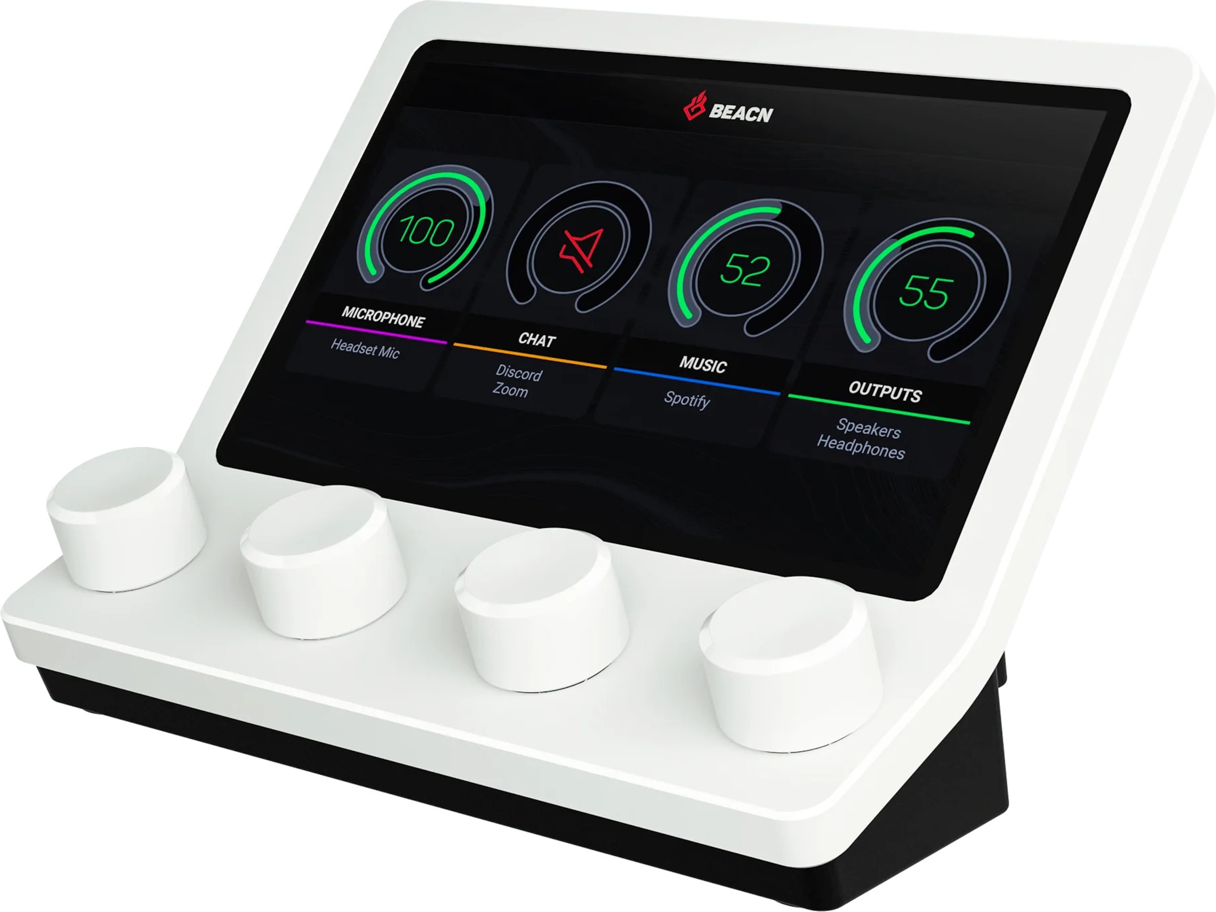 BEACN Mix Lydmikser (hvit) Capture & streaming