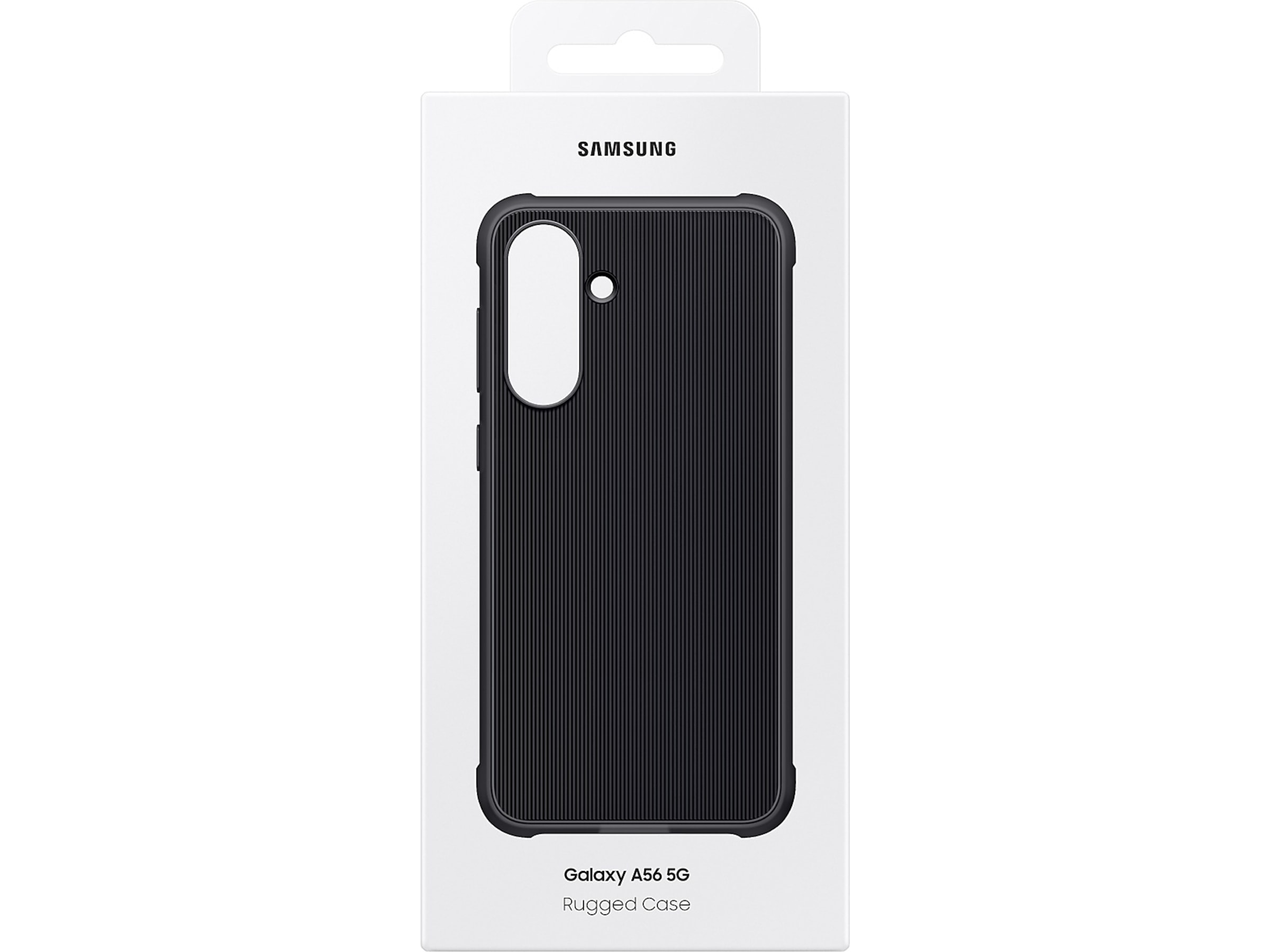 Samsung Galaxy A56 Rugged Case (sort) Deksel til mobiltelefon