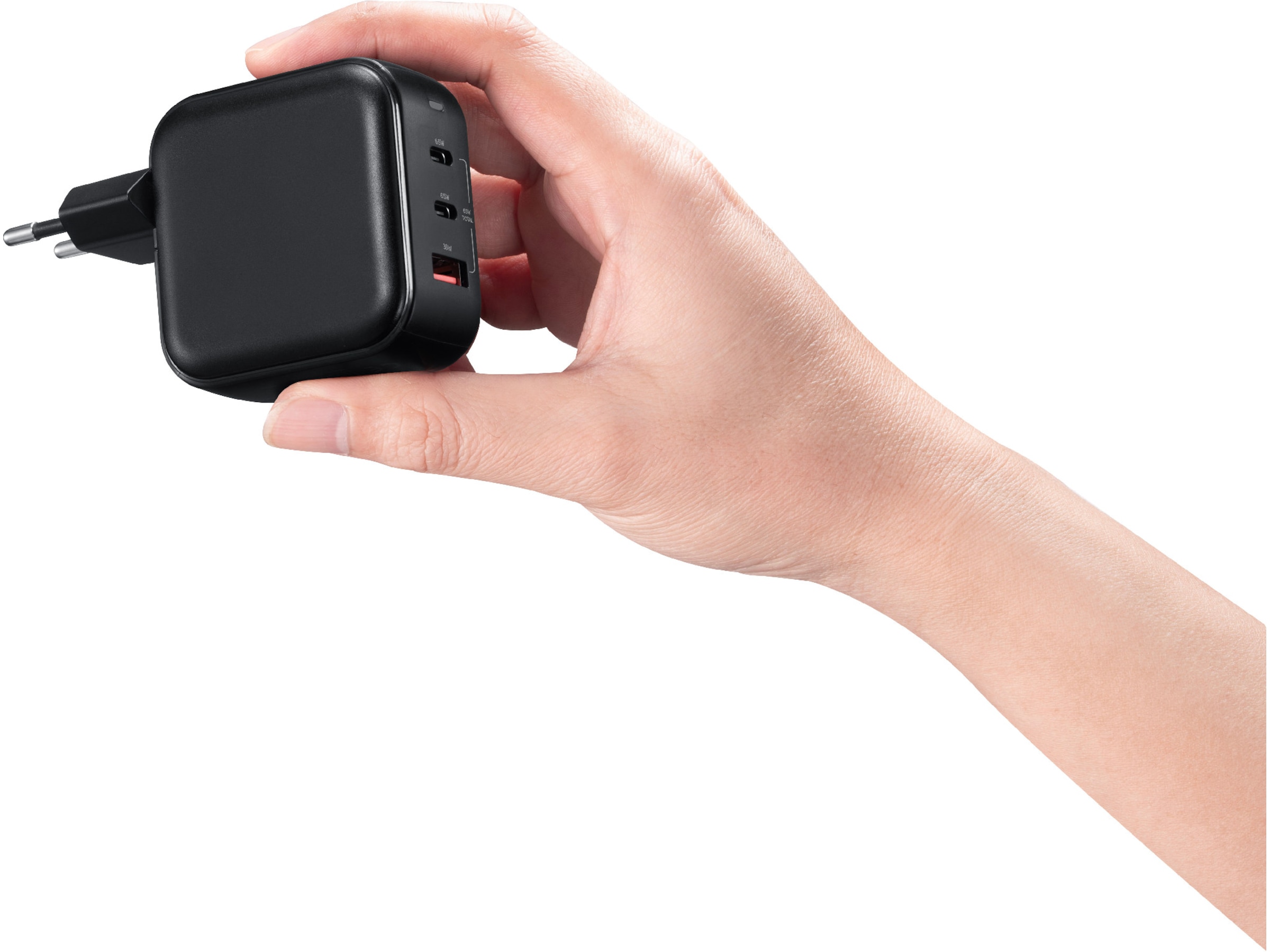 Andersson 65W Vegglader (sort) Mobilladere