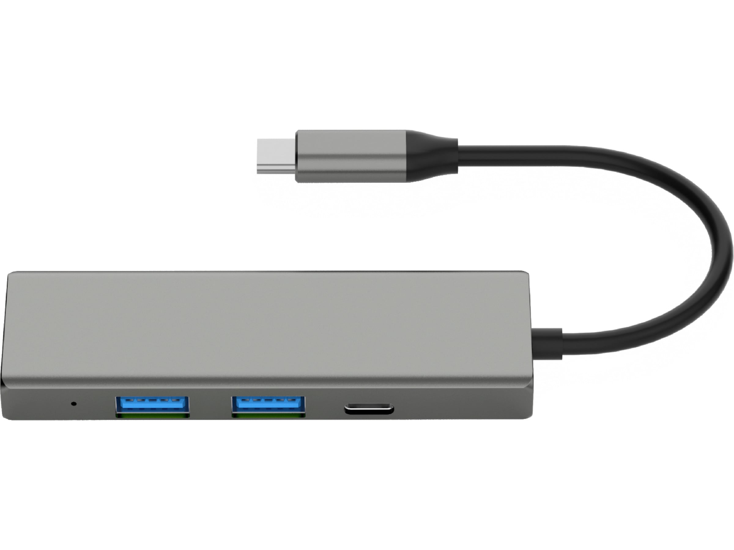 Andersson USB-C Hub (grå) Dockingstasjon & USB-HUB
