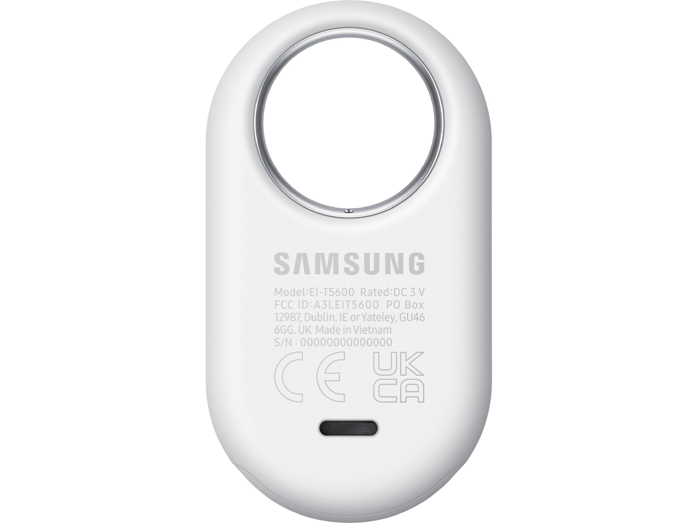 Samsung Galaxy SmartTag2 sporingsbrikke (hvit) Sporingsbrikke & GPS