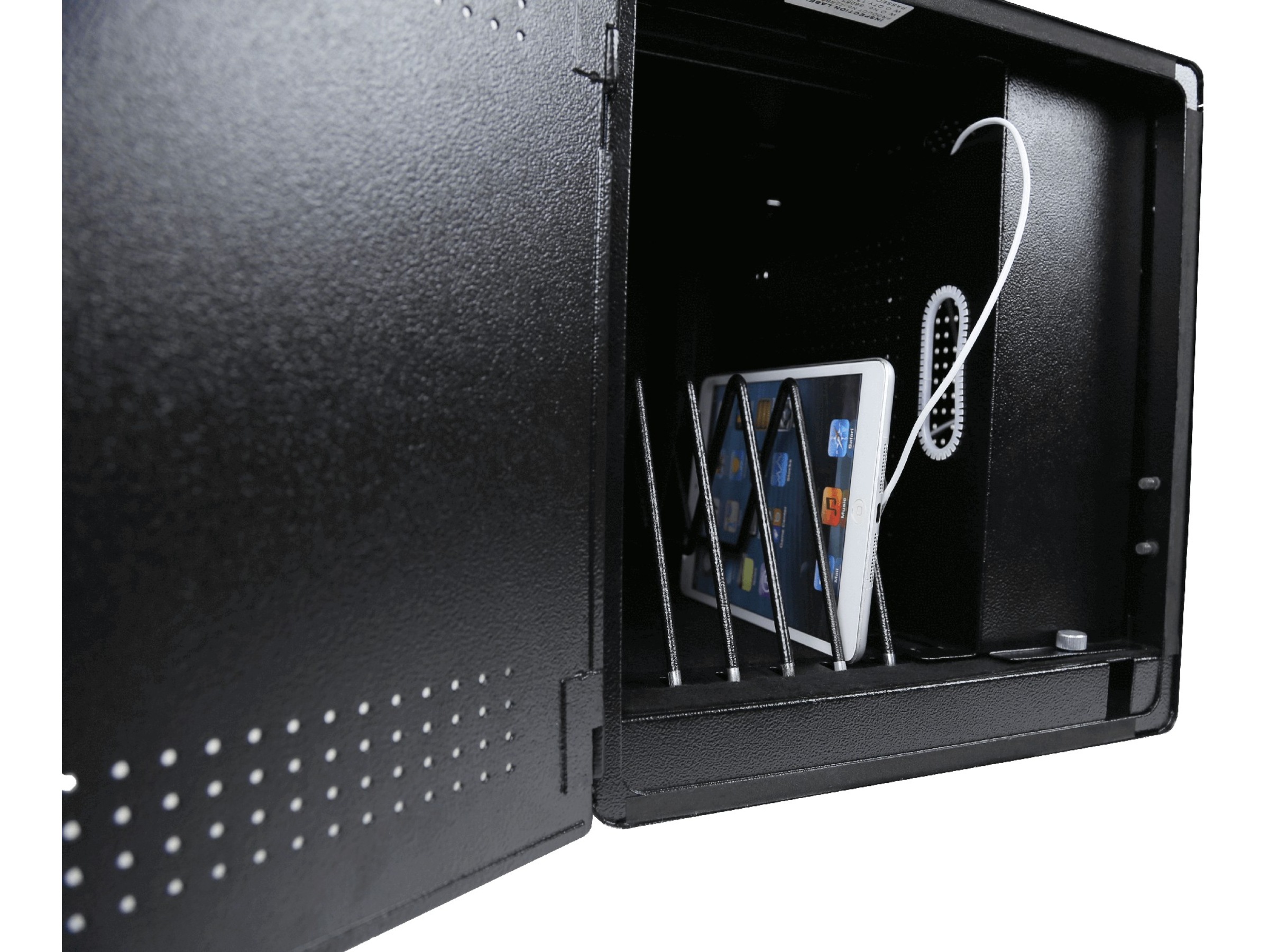 LEBA NoteBox 5 (sort) Skap og stativer til medieoppbevaring