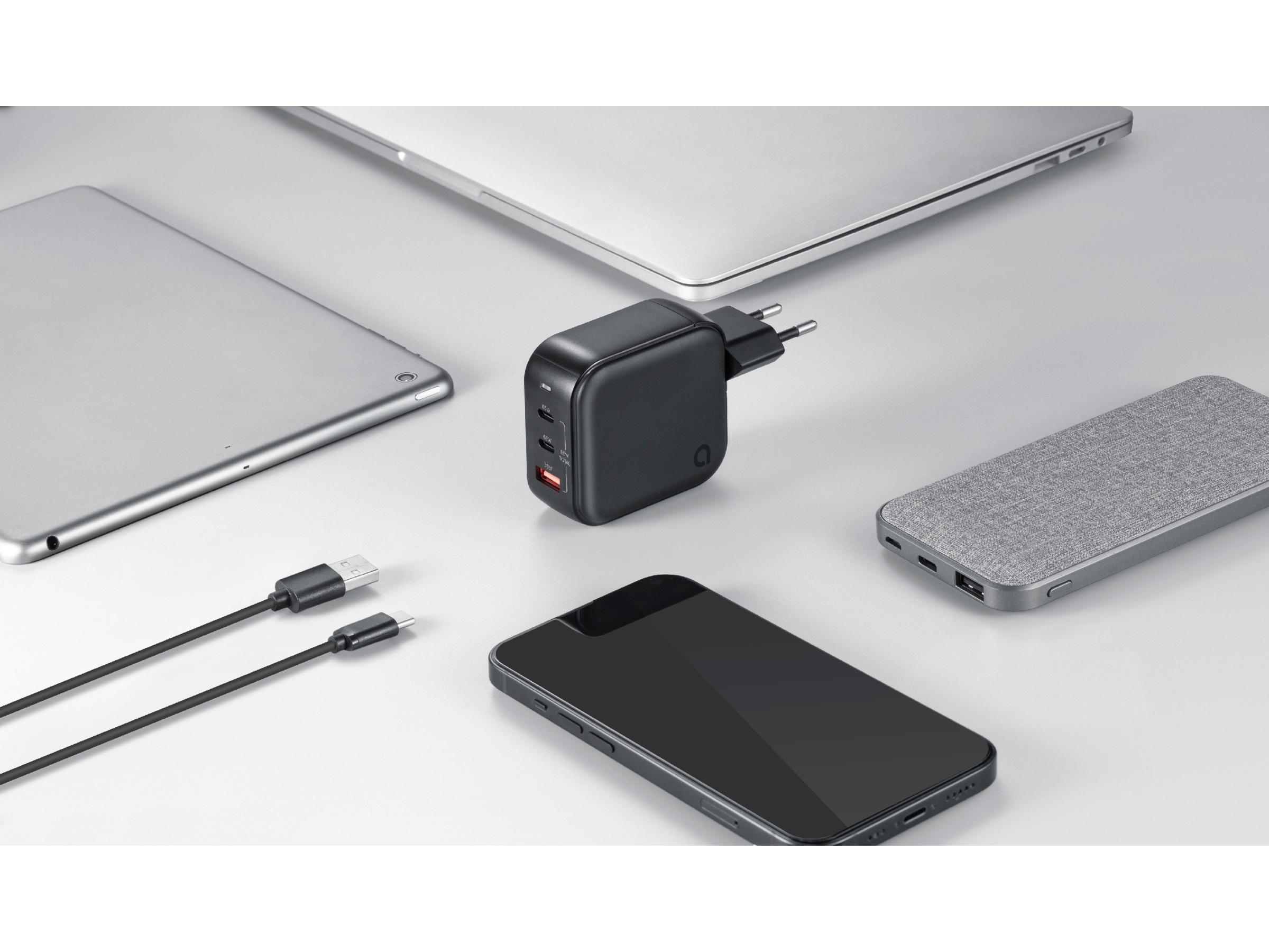 Andersson 65W Vegglader (sort) Mobilladere