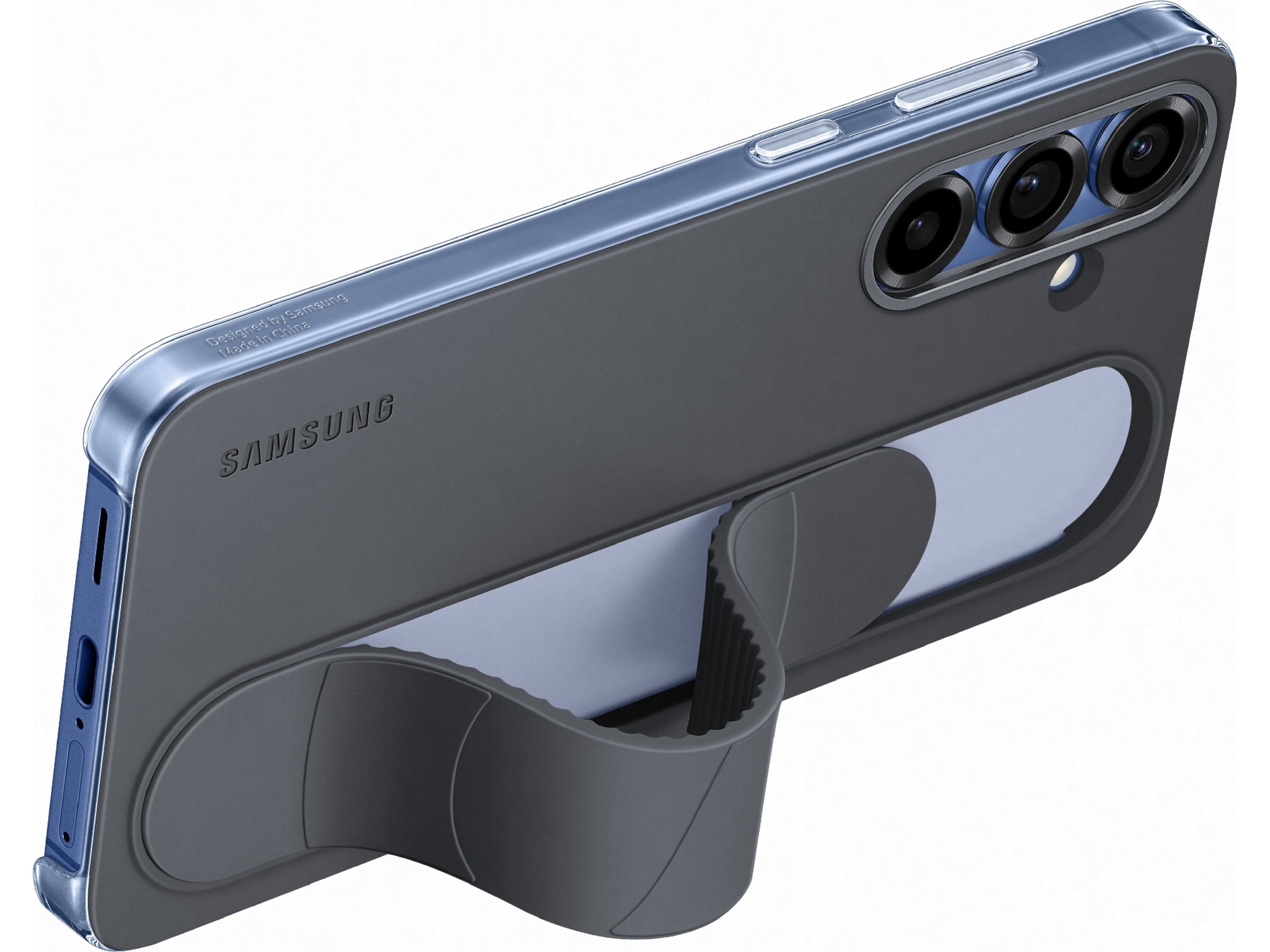 Samsung Galaxy S25+ Standing Grip (sort) Deksel til mobiltelefon