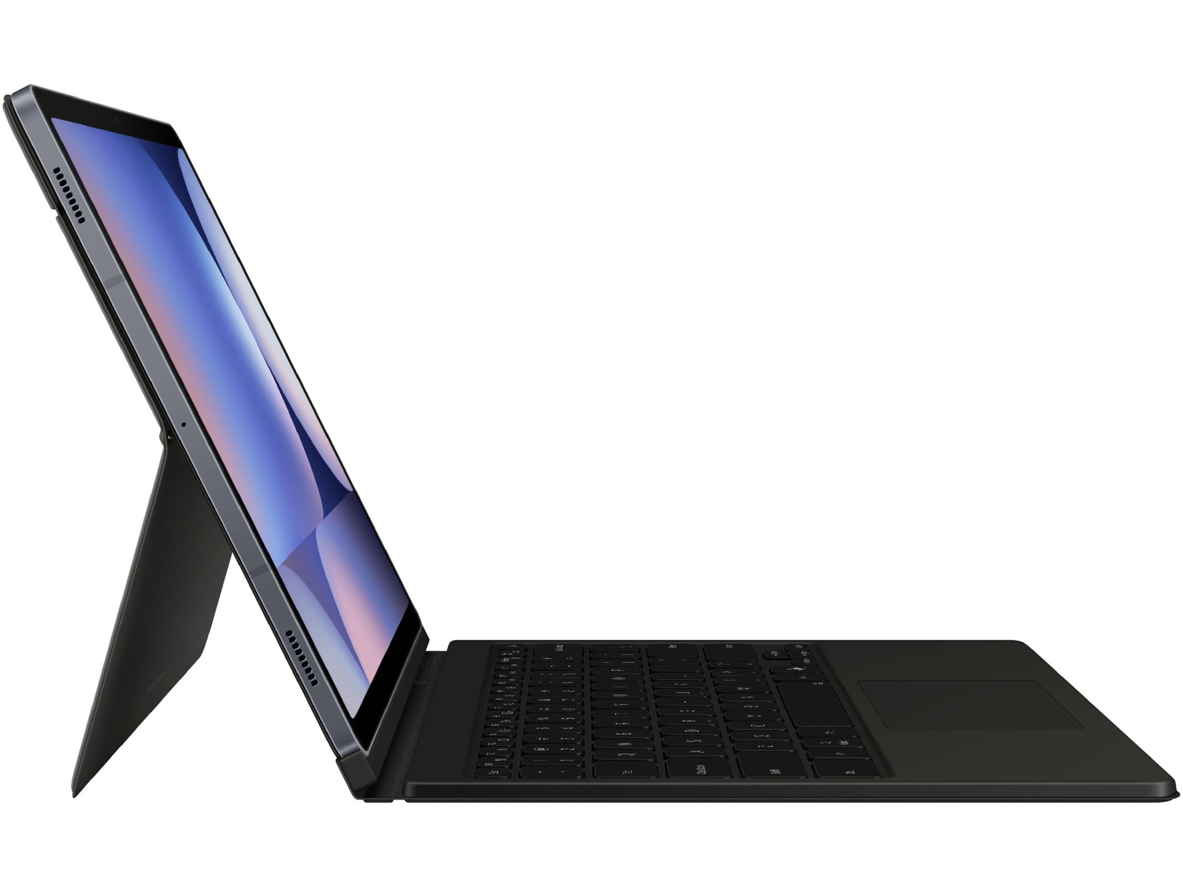 Samsung Galaxy Tab S10+ / S9+ / S9 FE+ tastaturdeksel (sort) -B-Grade Demo annet i PC & nettbrett