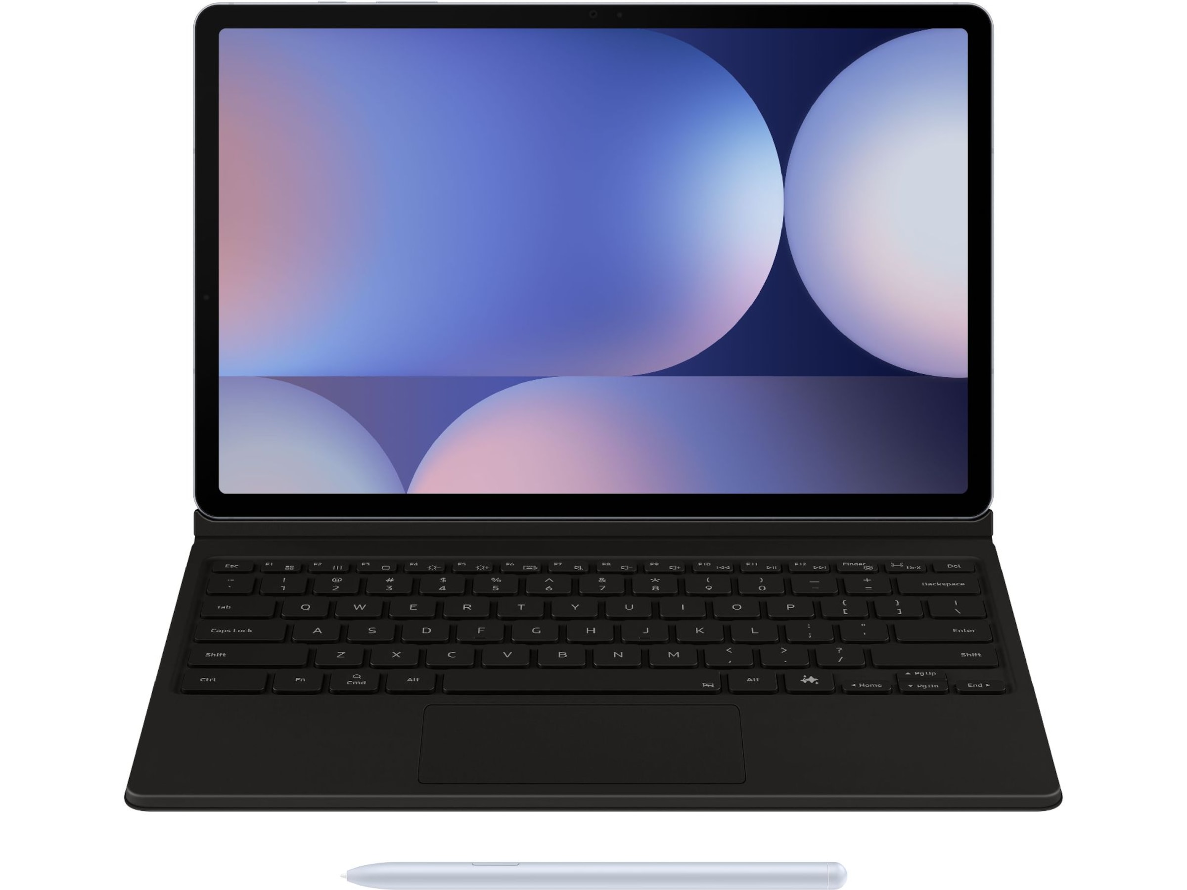 Samsung Galaxy Tab S10+ / S9+ / S9 FE+ tastaturdeksel (sort) -B-Grade Demo annet i PC & nettbrett