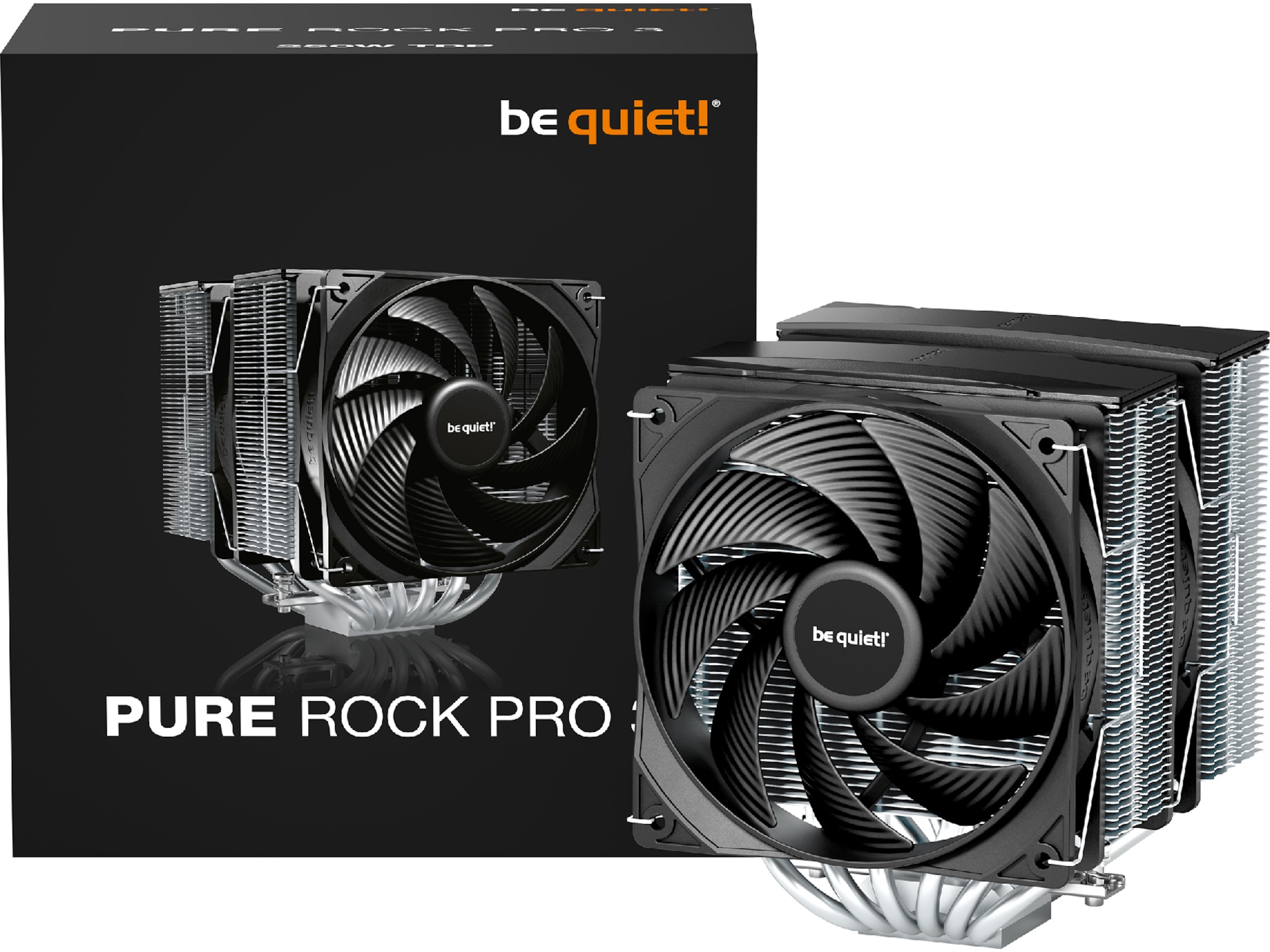 be quiet! Pure Rock Pro 3 CPU Kjøler CPU - Luftkjøling