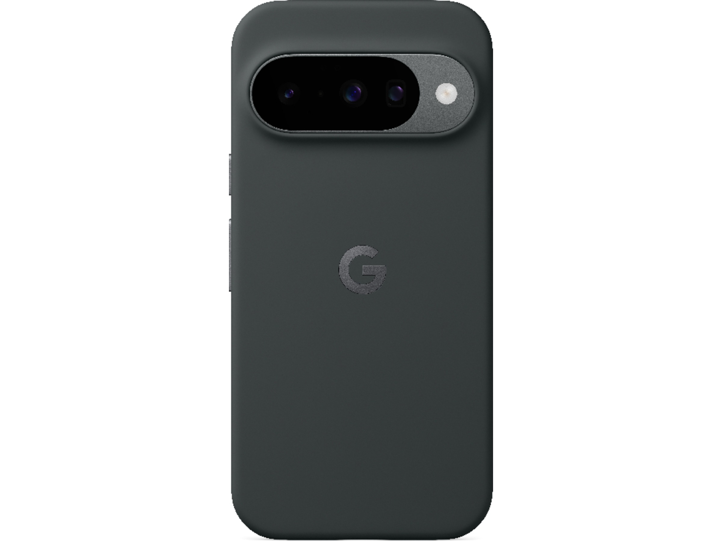 Google Pixel 10/10 Pro Silikondeksel (obsidian) Deksel til mobiltelefon