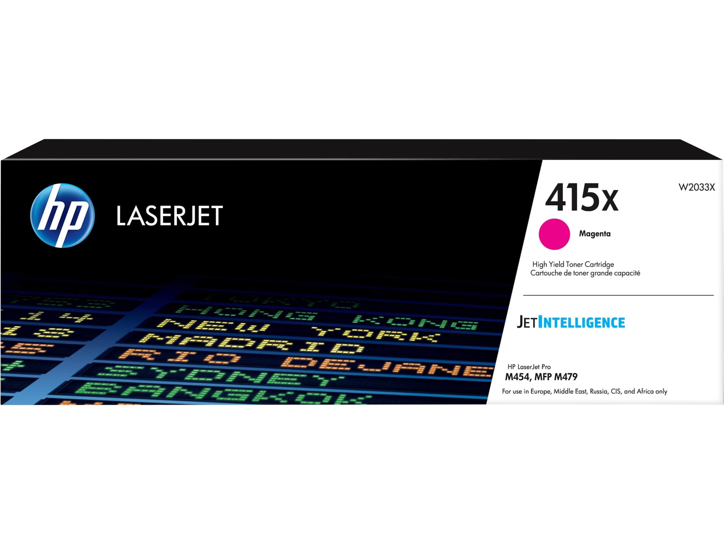 HP Toner 415X Magenta Lasertoner